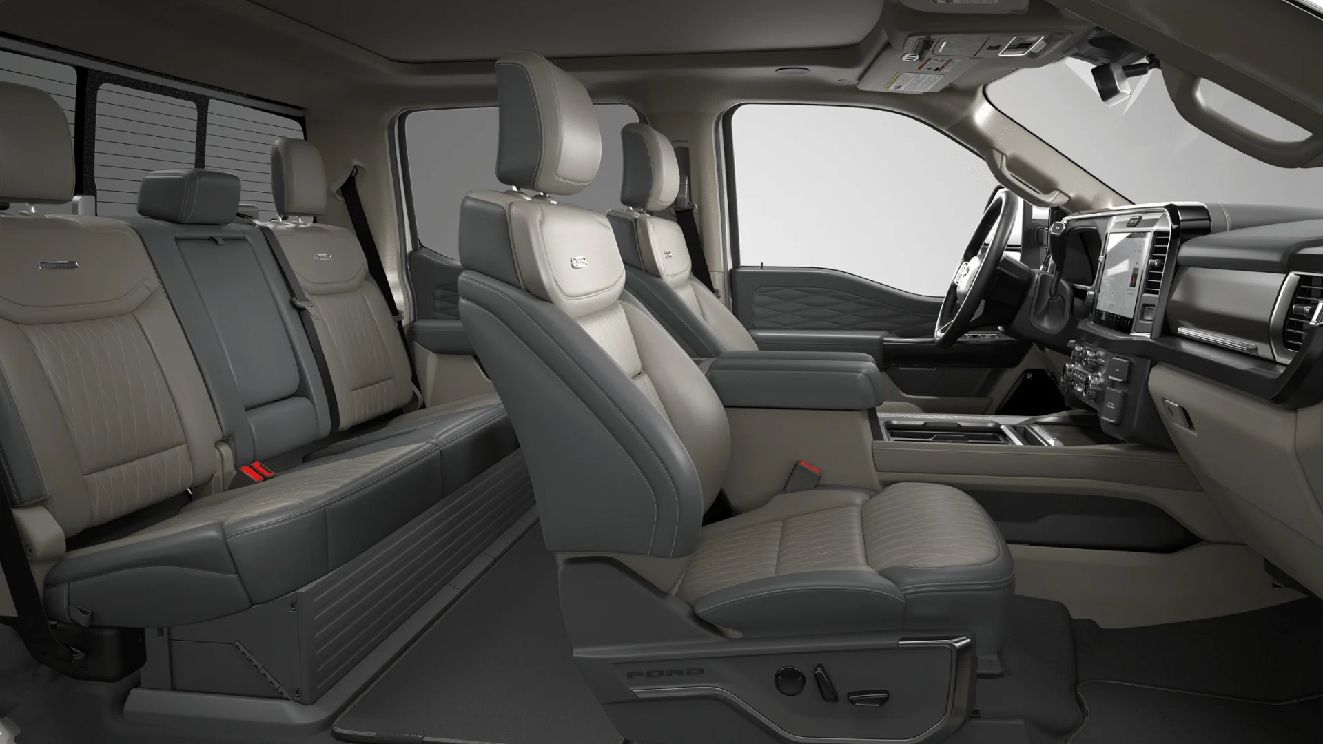 New 2026 Star White Metallic Tri-Coat Ford Platinum image 50