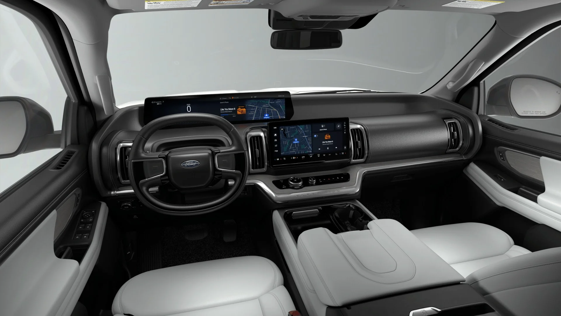 New 2027 Star White Metallic Tri-Coat Ford MAX Platinum image 7