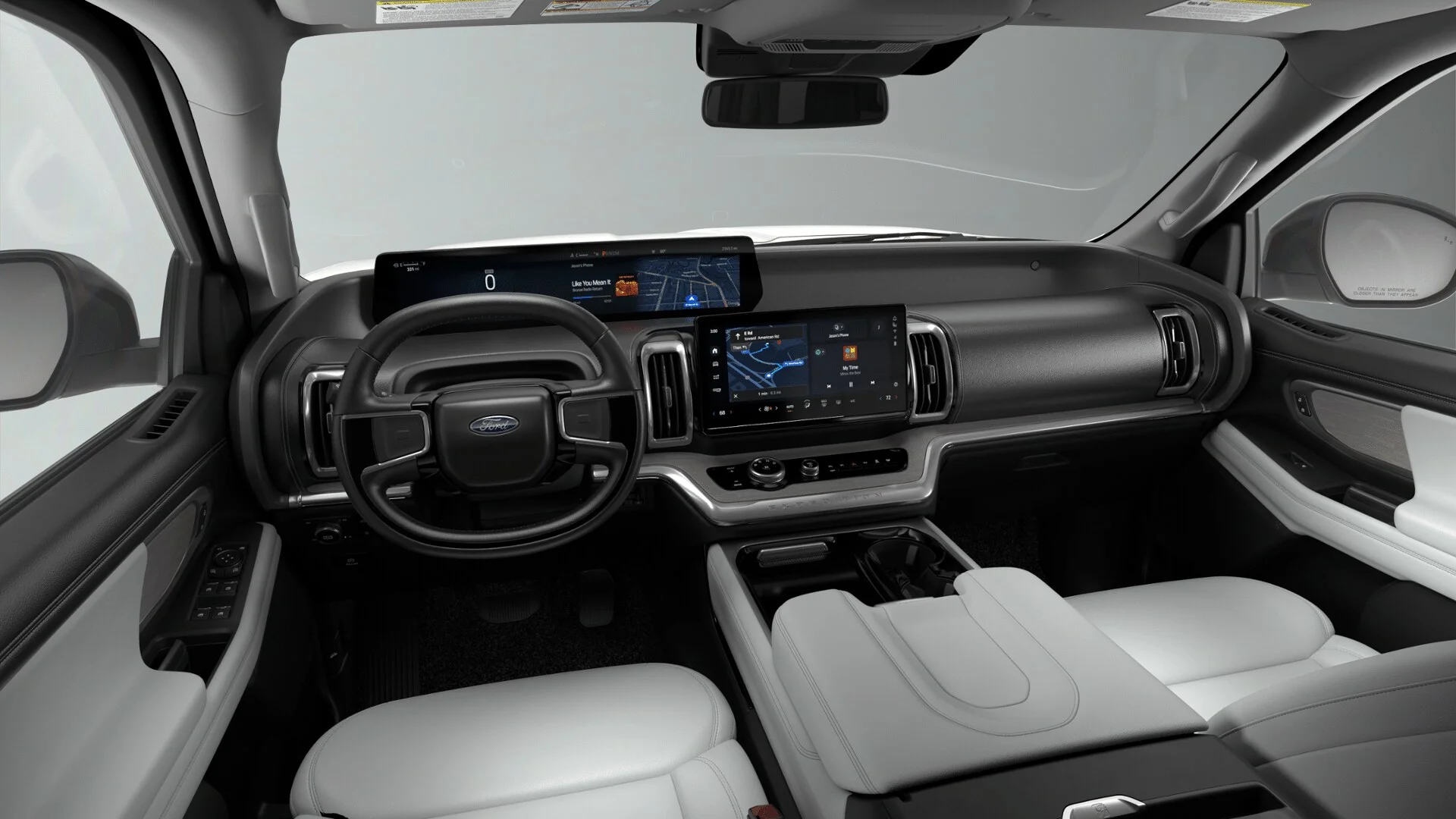 New 2027 Star White Metallic Tri-Coat Ford MAX Platinum image 7