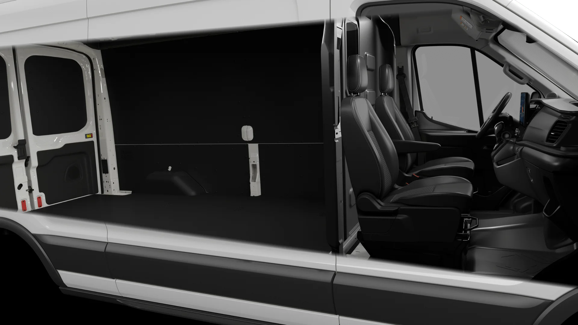New 2026 Oxford White Ford Cargo Van image 62