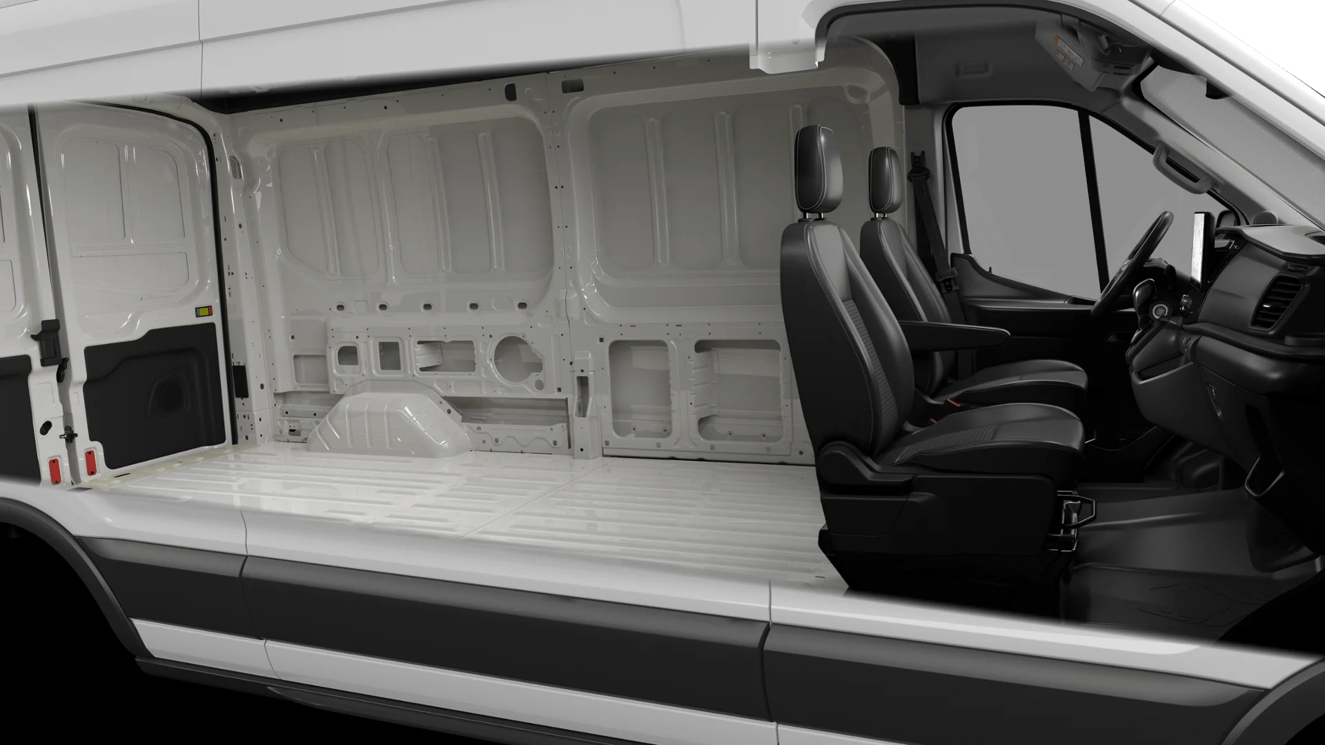 New 2027 Oxford White Ford Cargo Van image 6