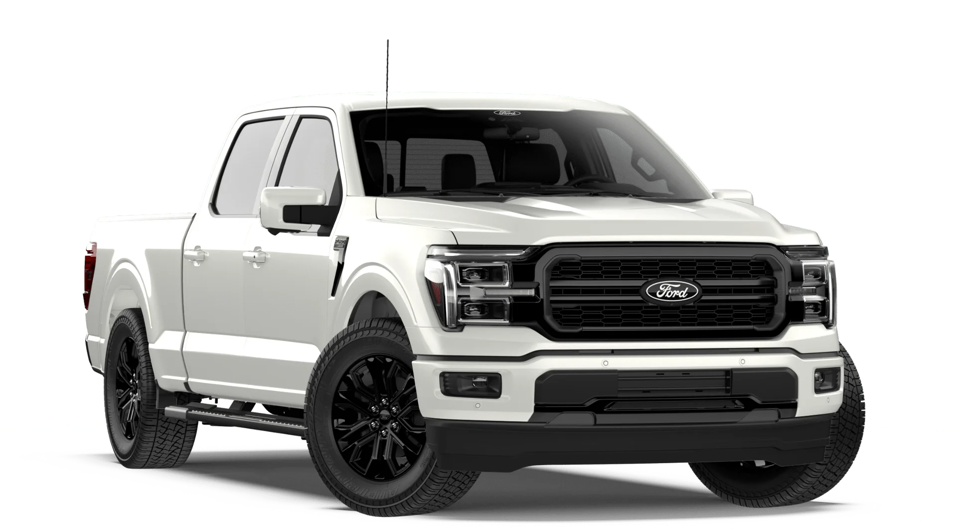 New 2026 Star White Metallic Tri-Coat Ford LARIAT image 56