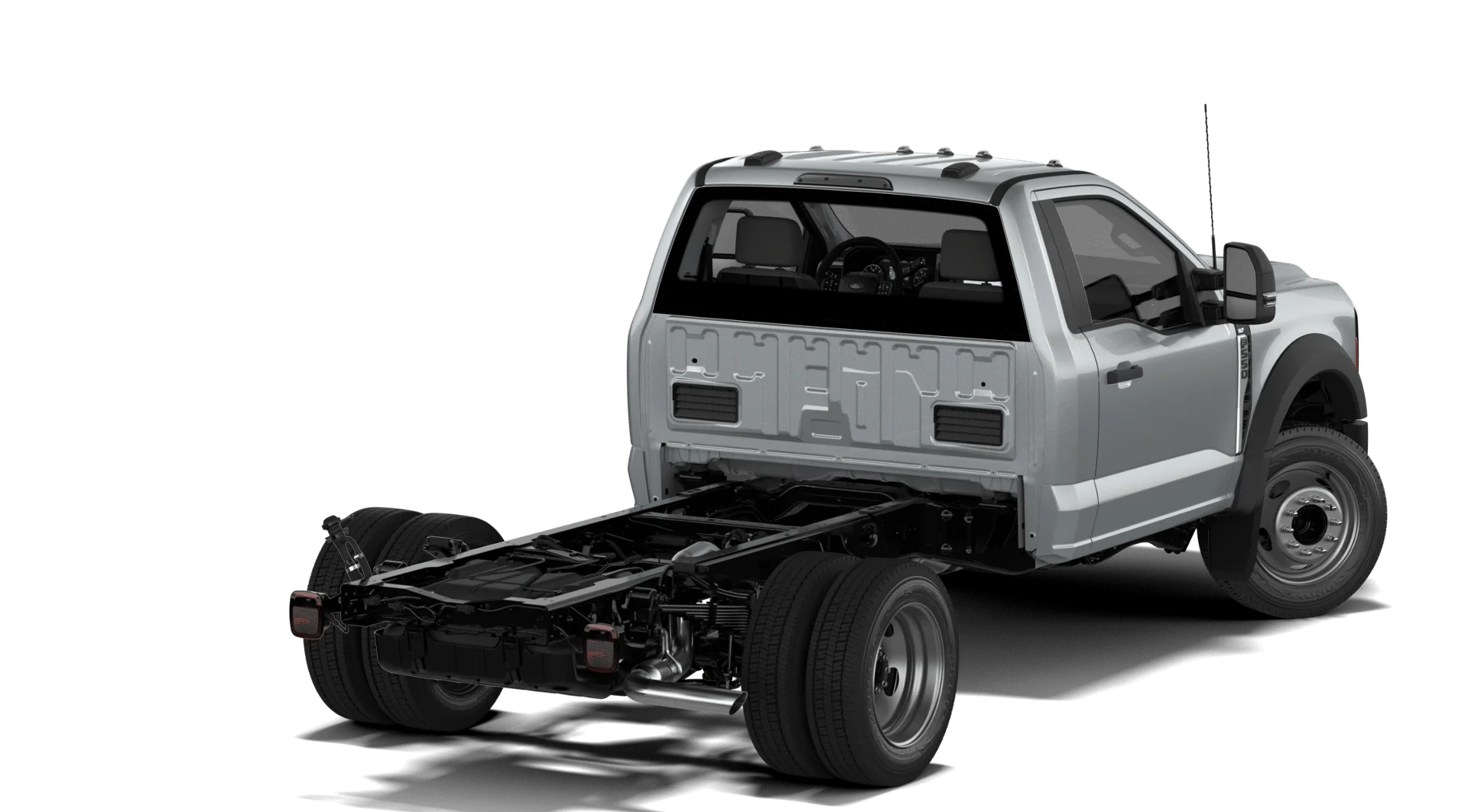 New 2027 Iconic Silver Metallic Ford F-550® XLT image 3