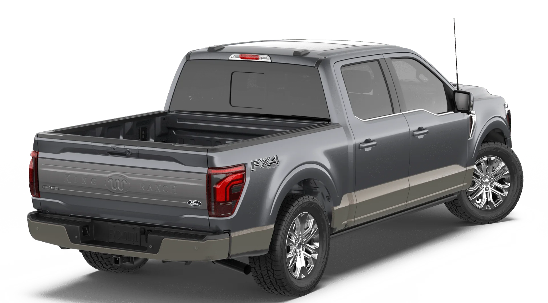 New 2026 Carbonized Gray Metallic Ford King Ranch image 3