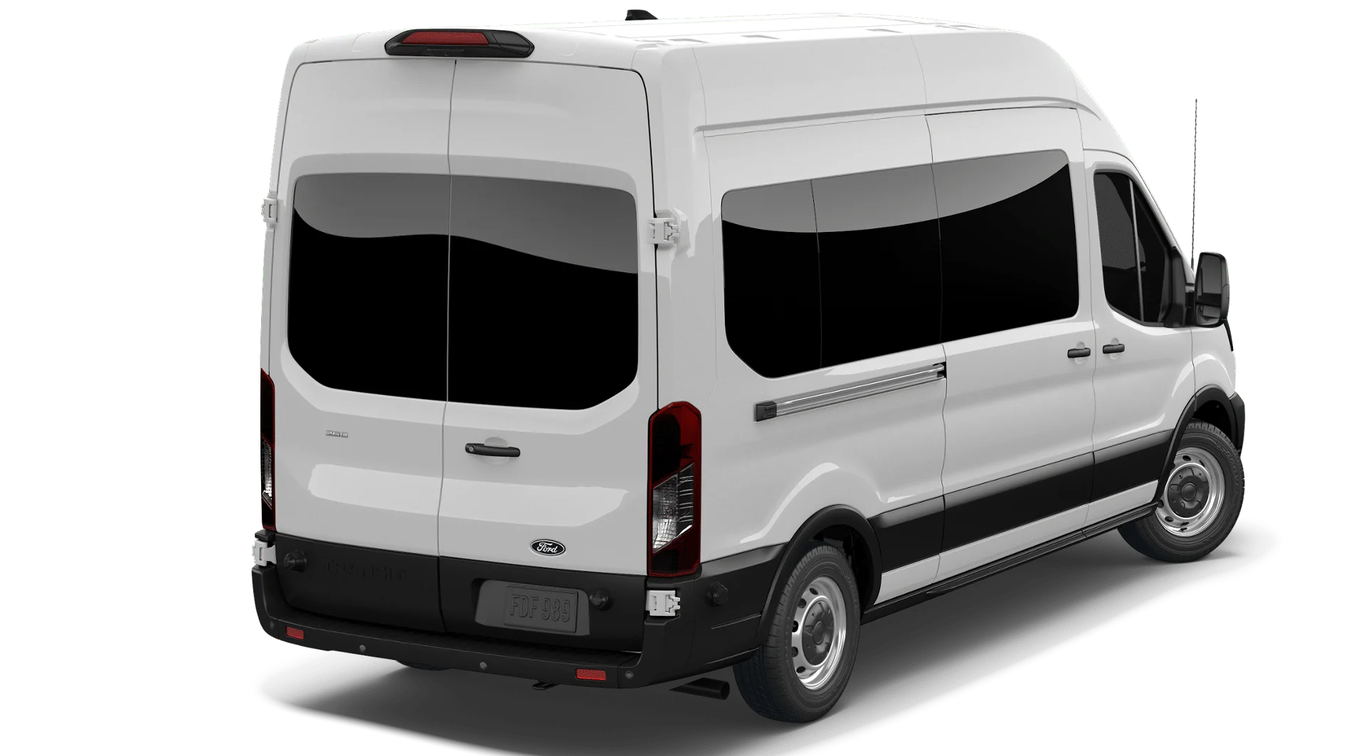 New 2027 Oxford White Ford Passenger Van XL image 3