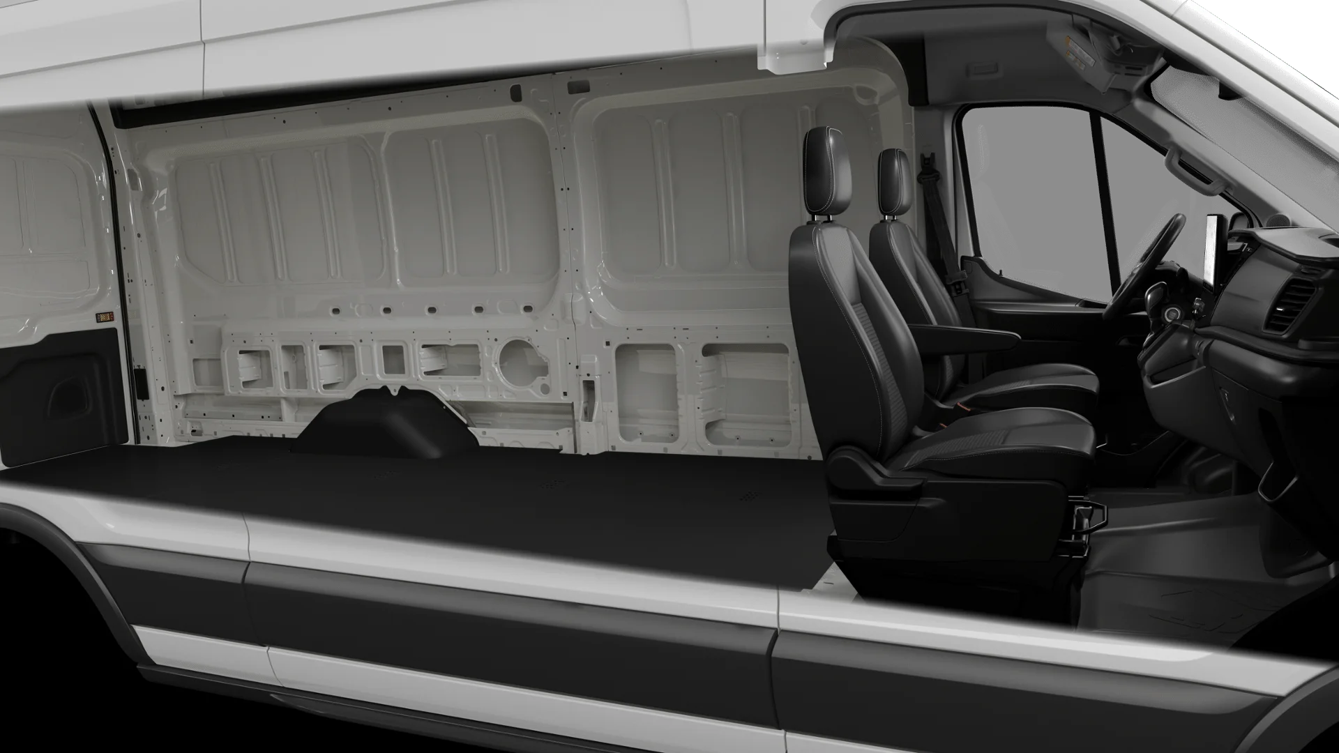 New 2027 Oxford White Ford Cargo Van image 6