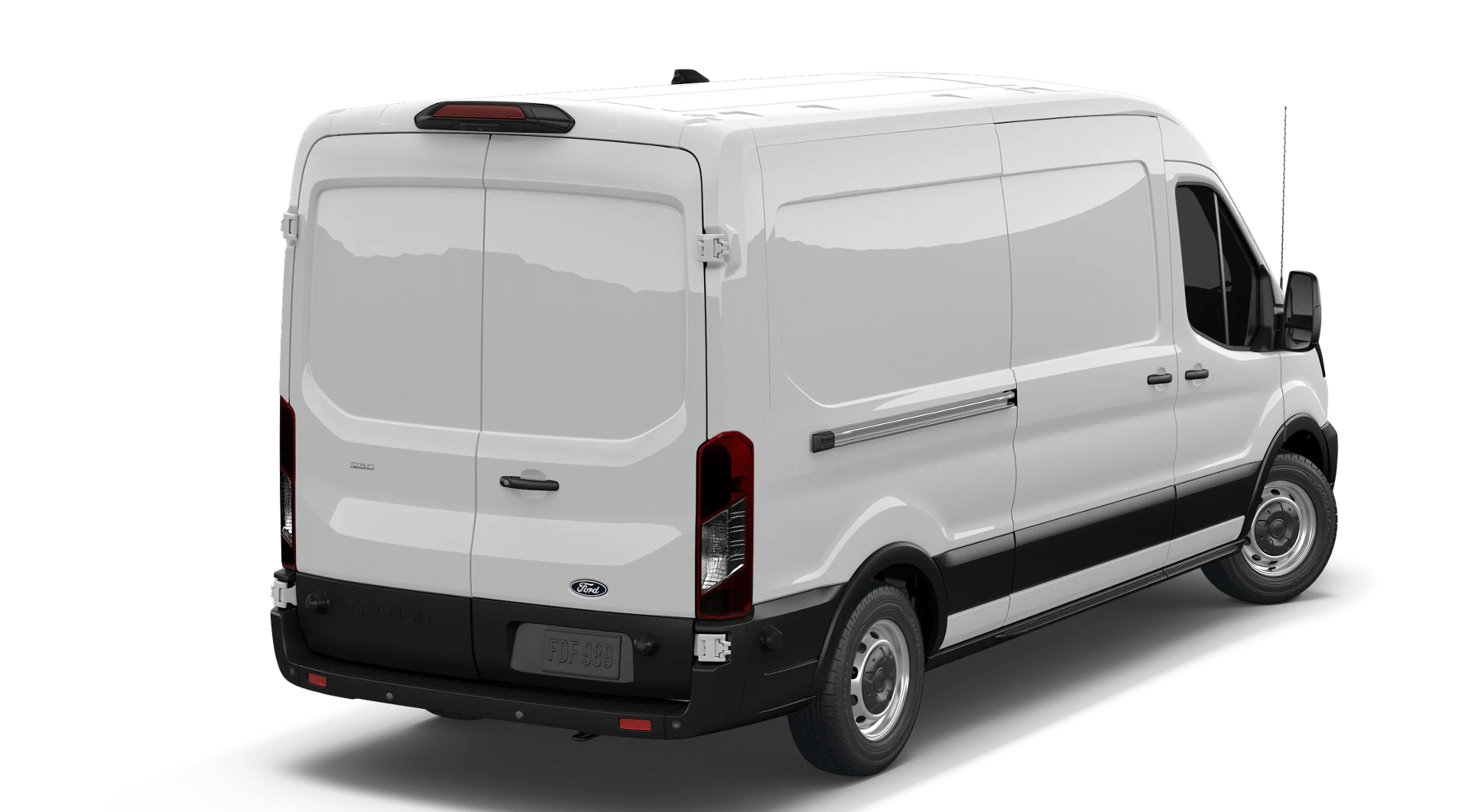 New 2027 Oxford White Ford Cargo Van image 3