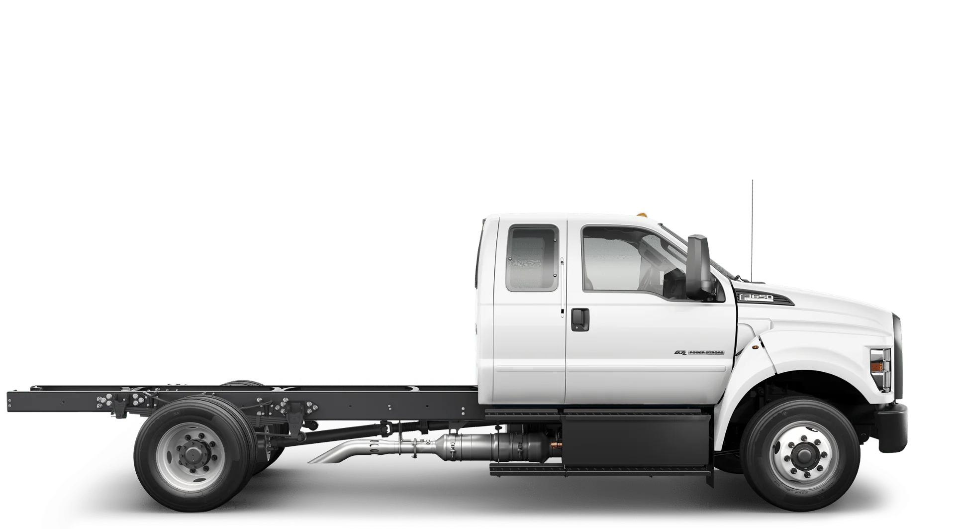 New 2027 Oxford White Ford F-650 SD Diesel Straight Frame image 2