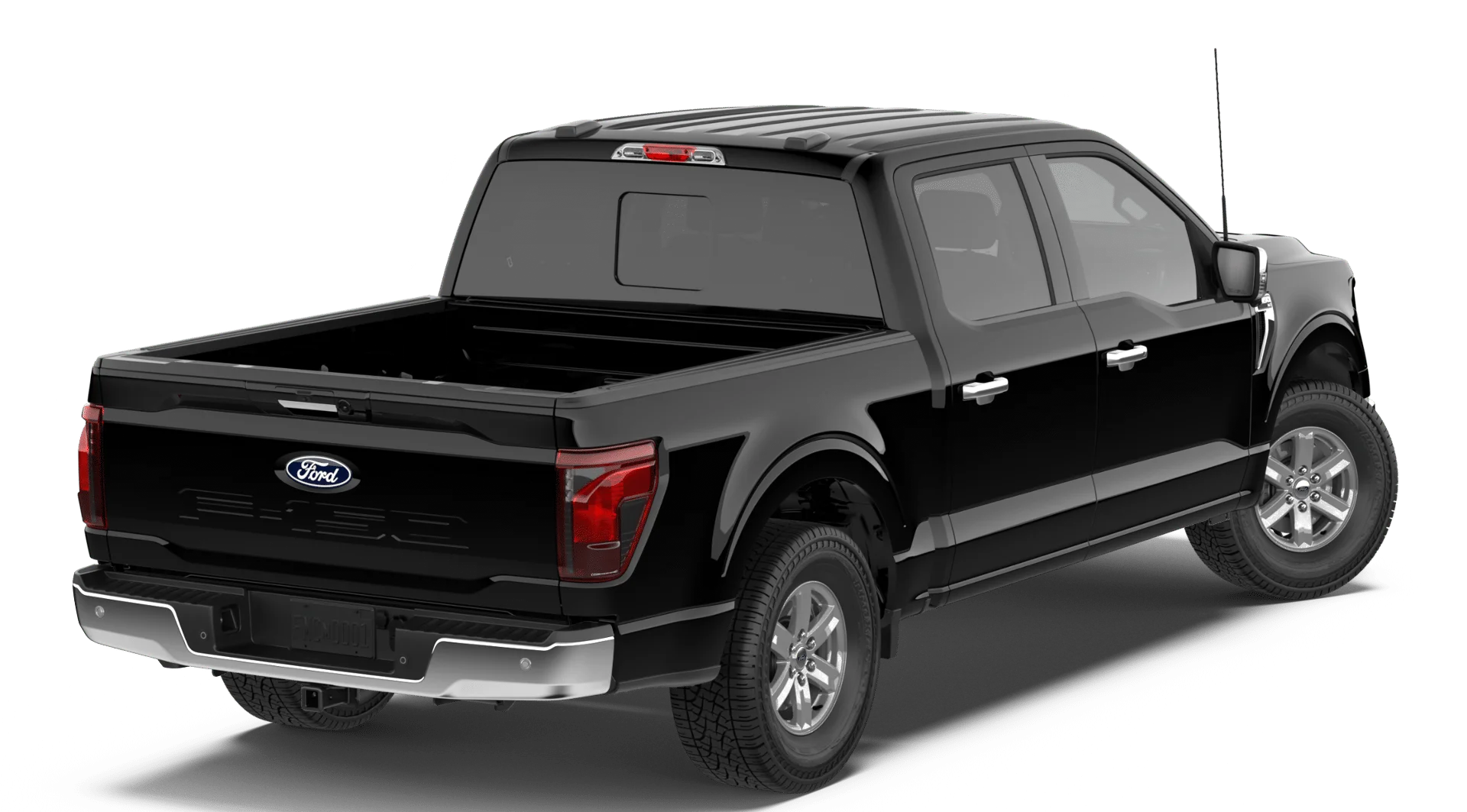 New 2026 Agate Black Metallic Ford XLT image 3