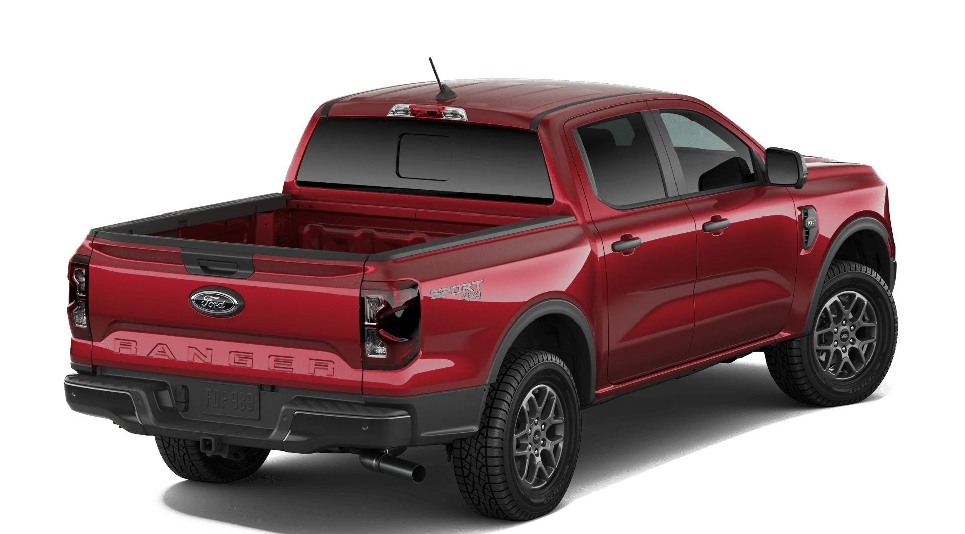 New 2026 Ruby Red Metallic Tinted Clearcoat Ford XLT image 3