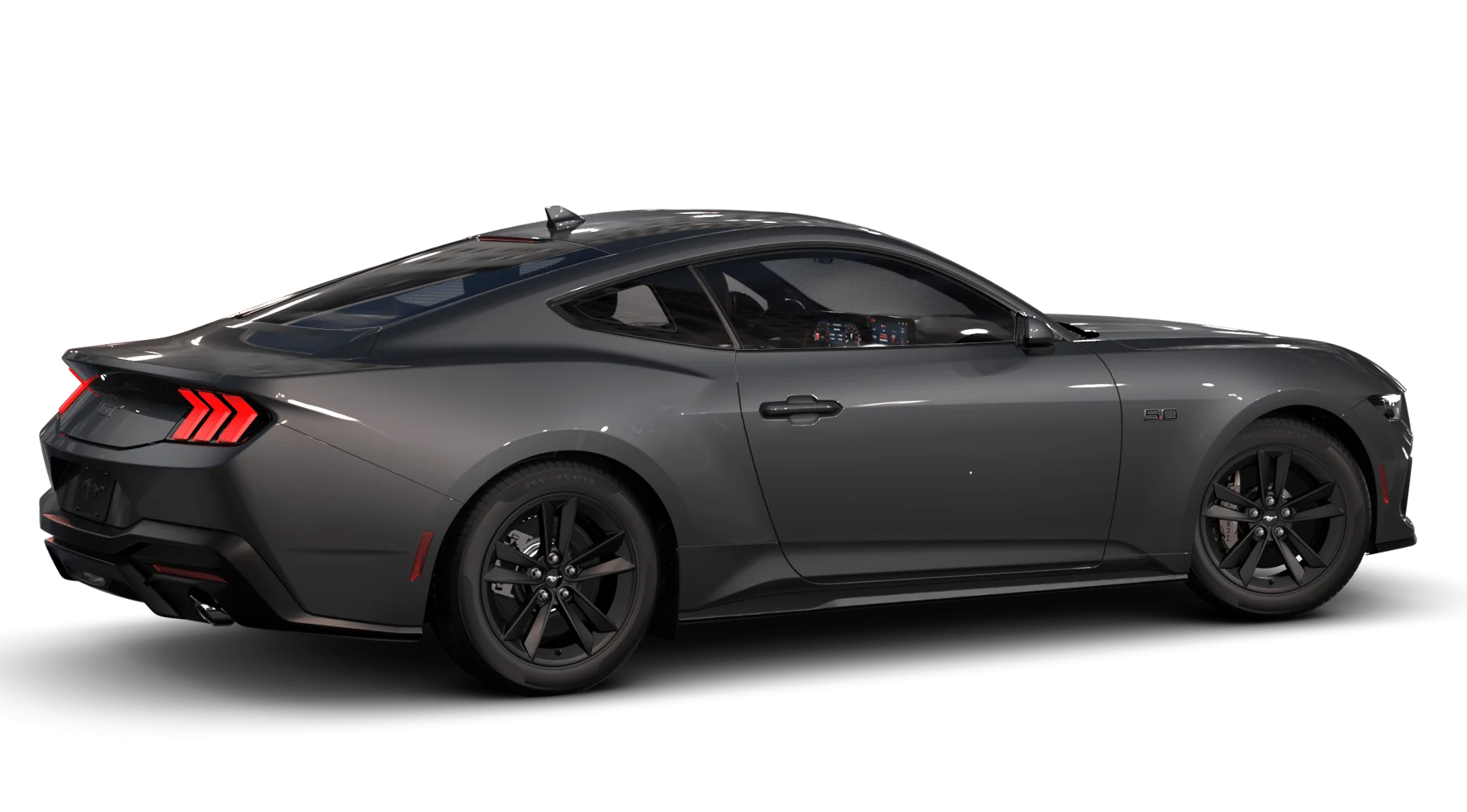 New 2026 Carbonized Gray Metallic Ford GT Fastback image 3