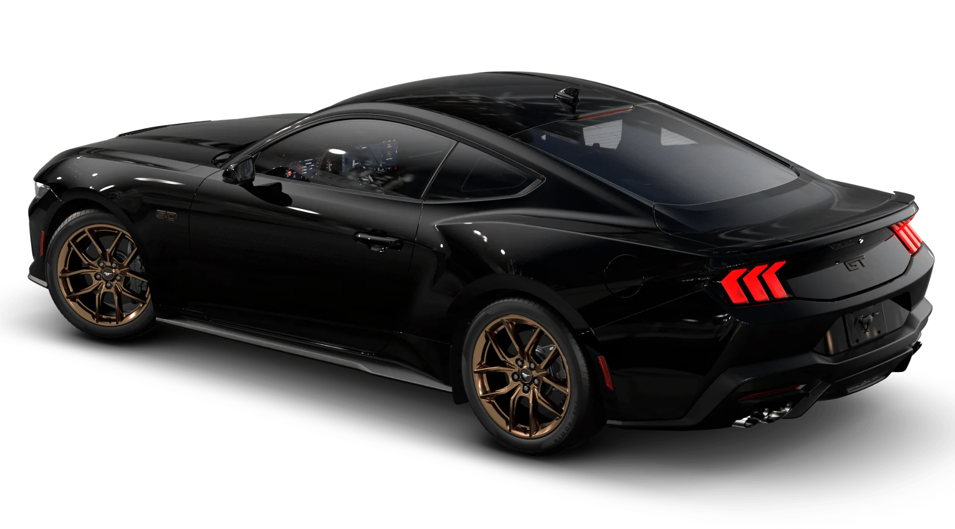 New 2026 Shadow Black Ford GT Premium Fastback image 24