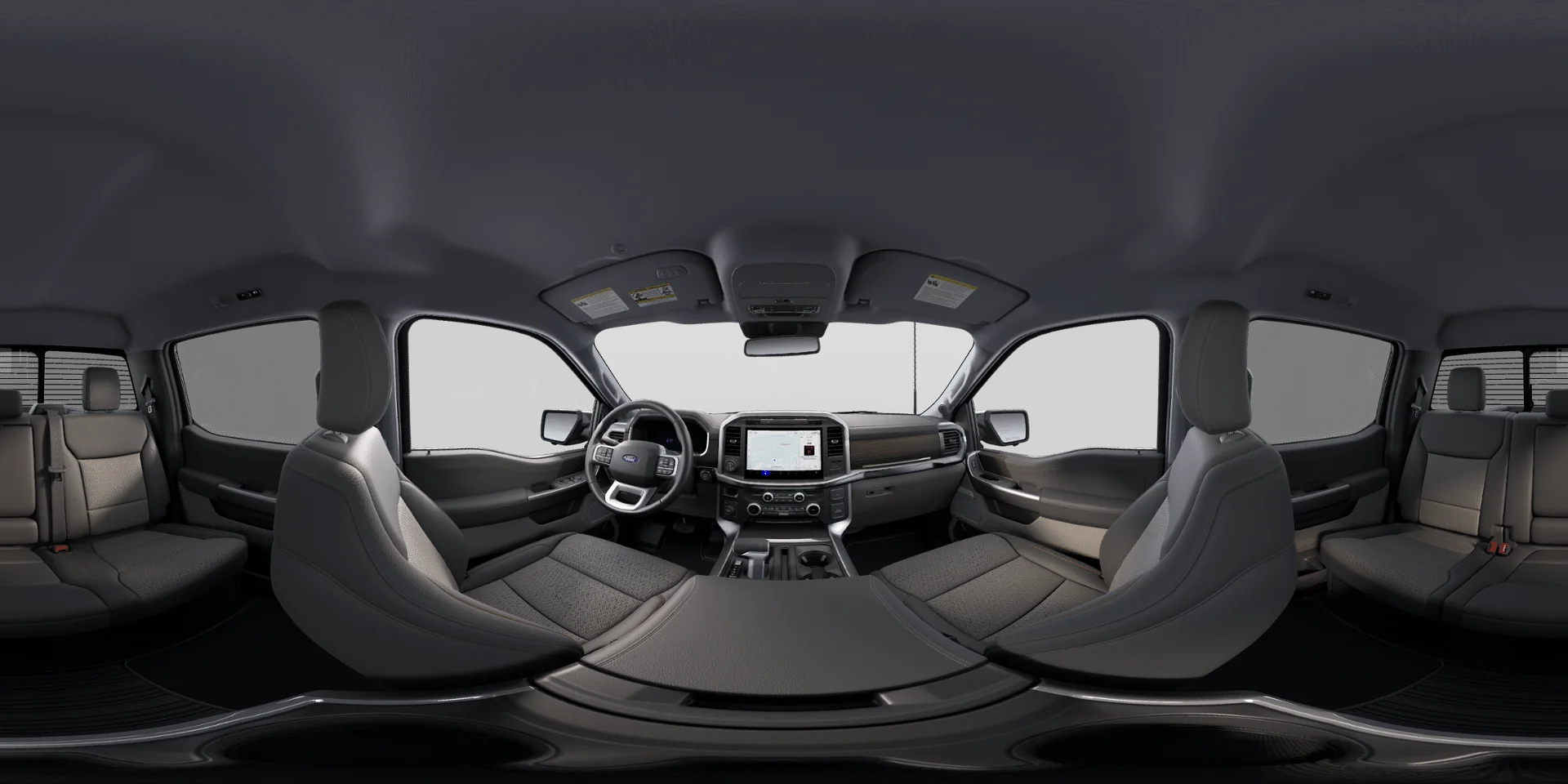 New 2025 Star White Metallic Tri-Coat Ford Lariat® image 58