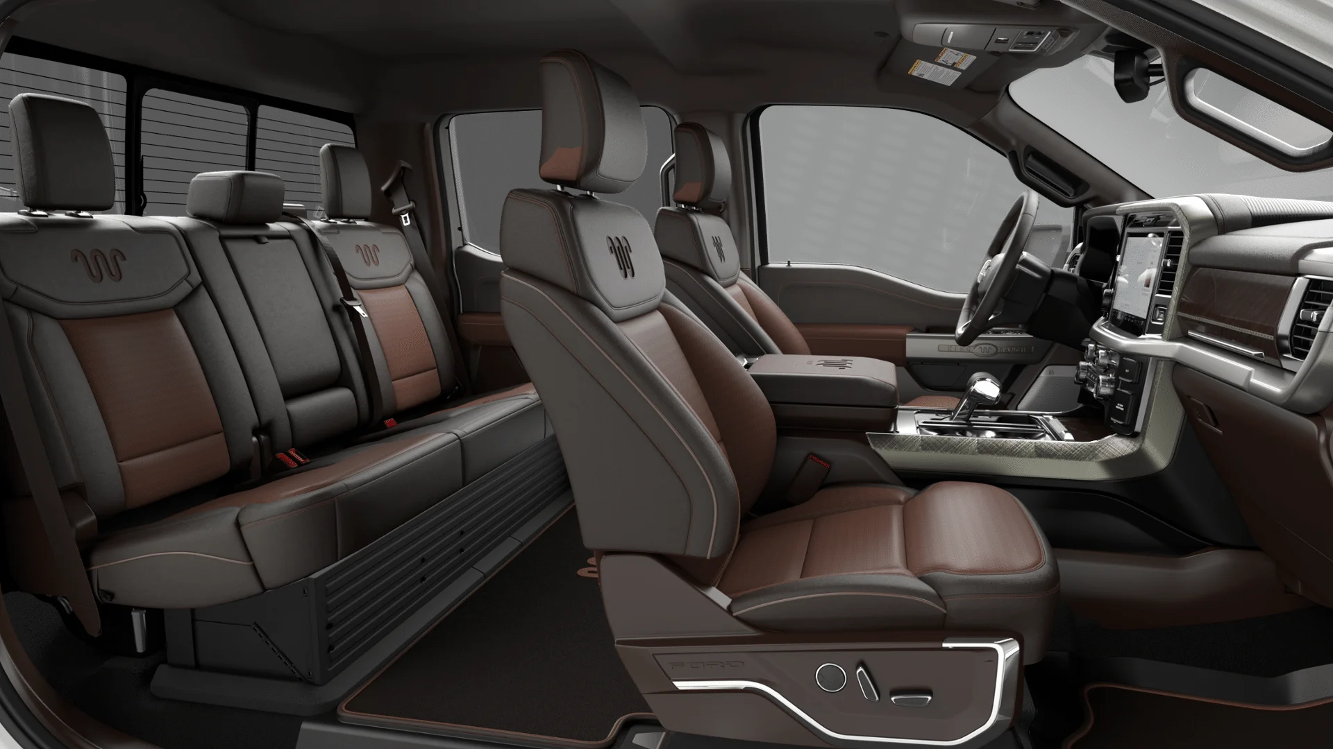 New 2026 Star White Metallic Tri-Coat Ford King Ranch image 50