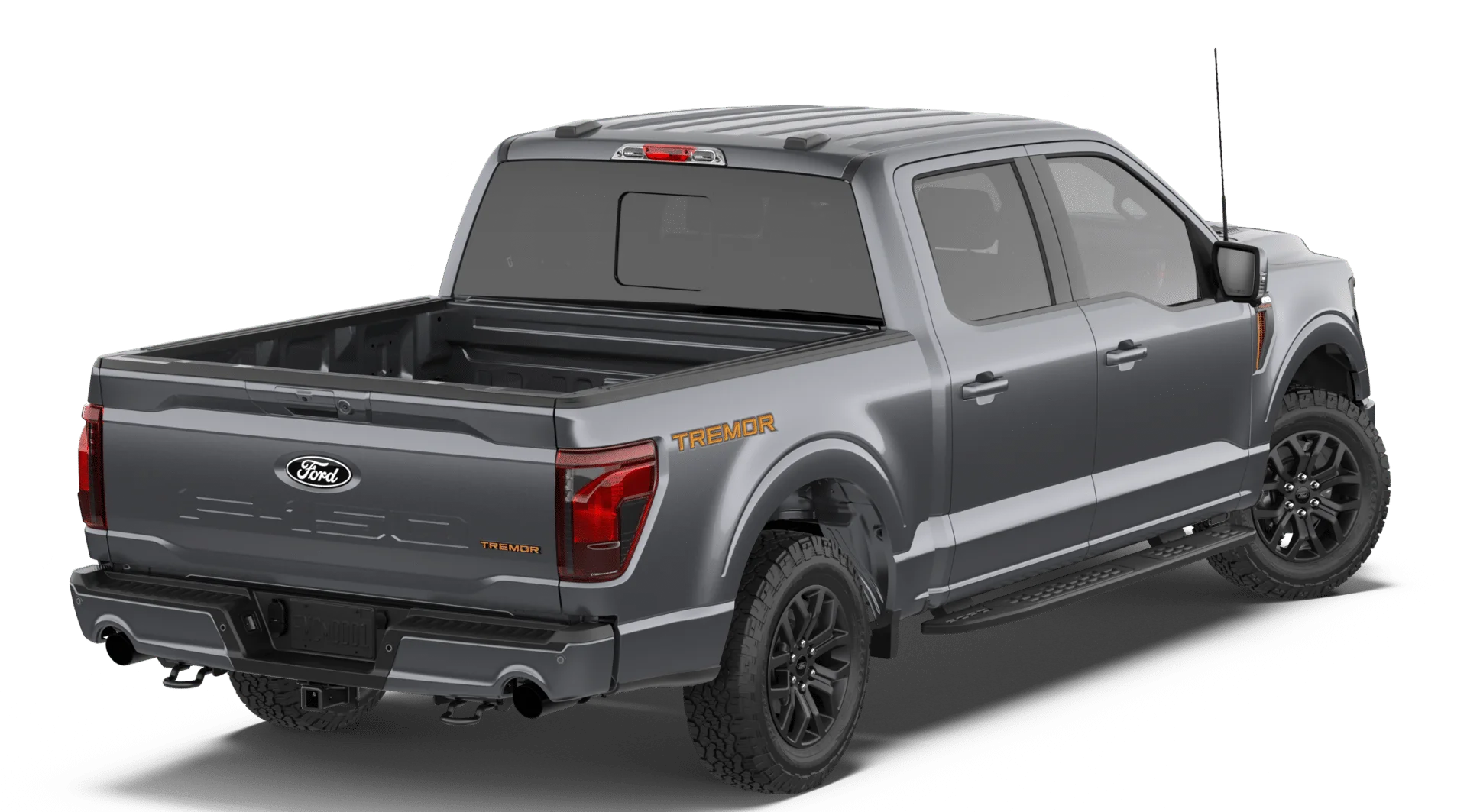 New 2026 Carbonized Gray Metallic Ford Tremor image 3