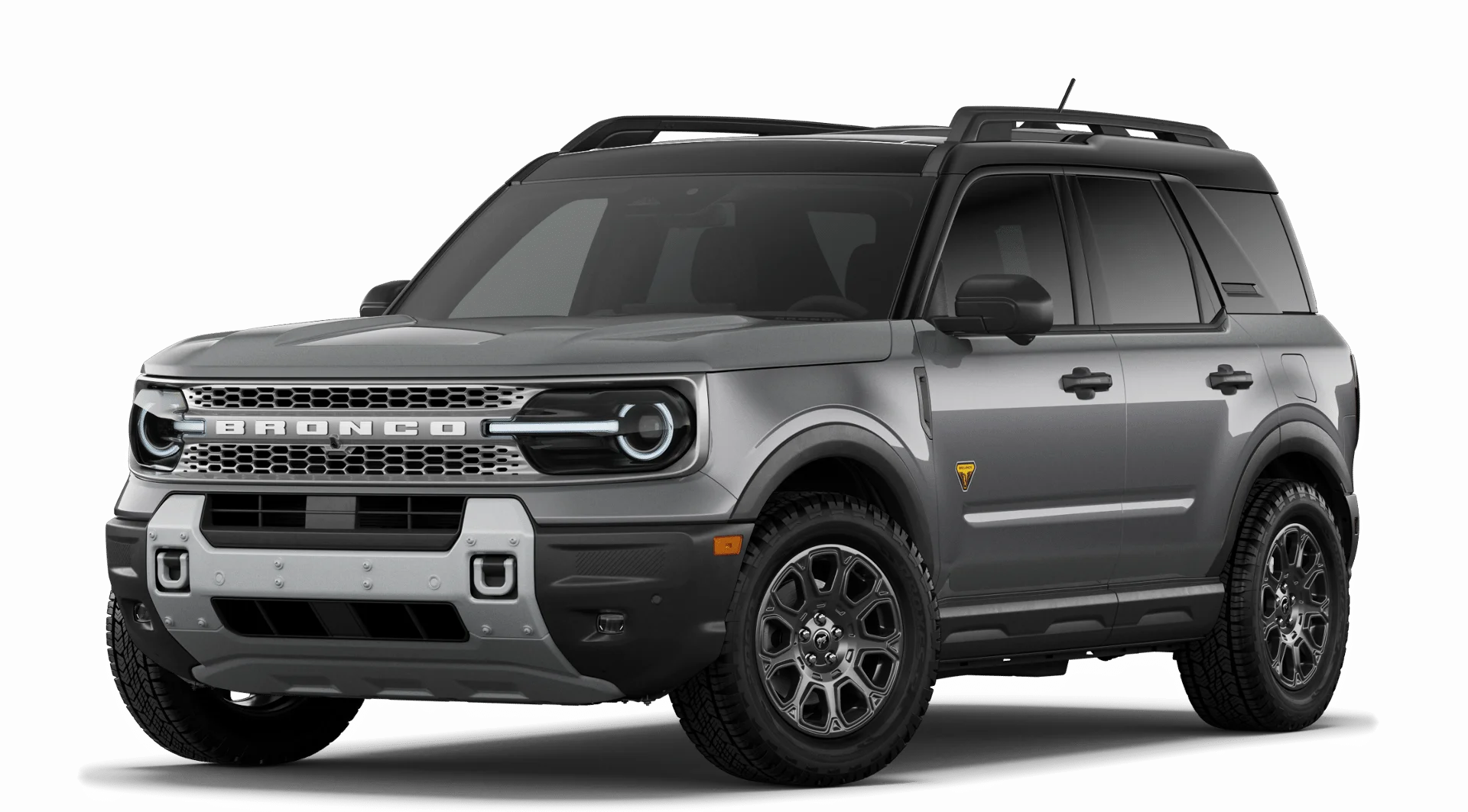 New 2026 Carbonized Gray Metallic Ford Badlands image 47