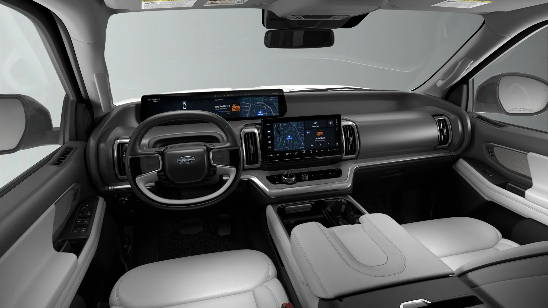 New 2027 Star White Metallic Tri-Coat Ford MAX Platinum image 7