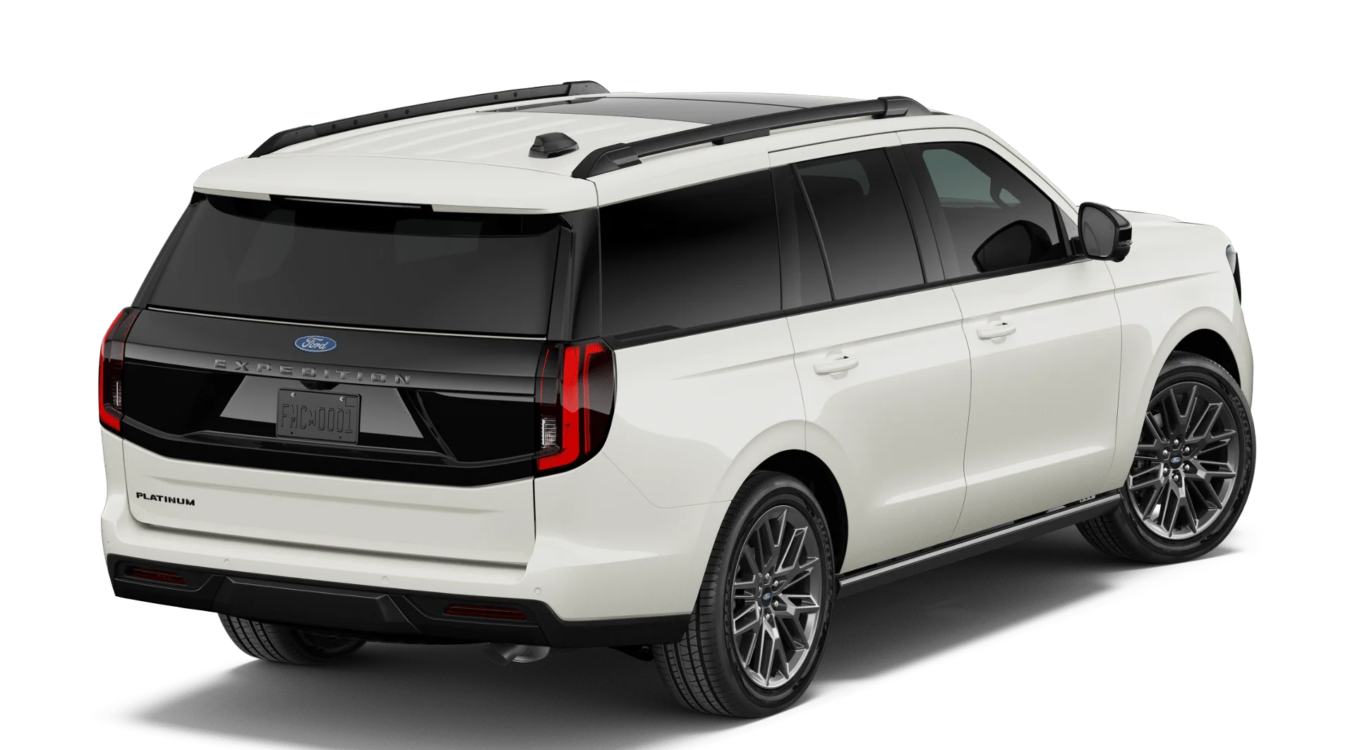 New 2027 Star White Metallic Tri-Coat Ford Platinum image 3