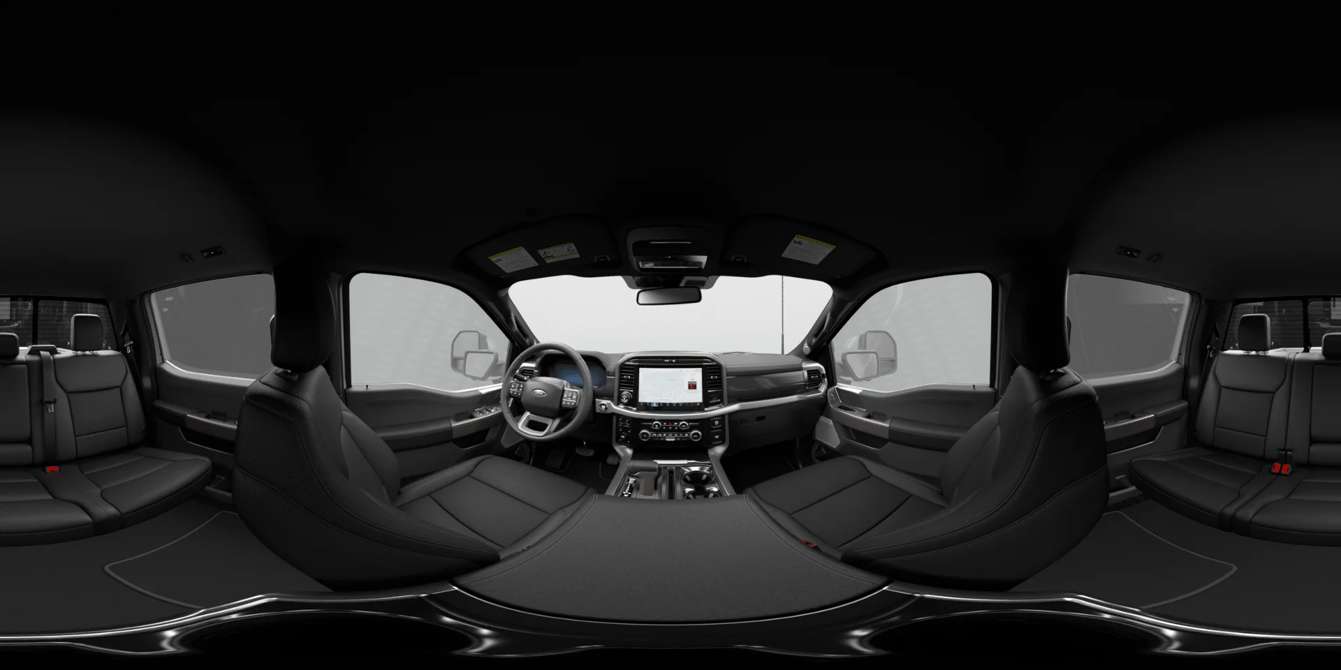 New 2026 Star White Metallic Tri-Coat Ford Lariat® image 80