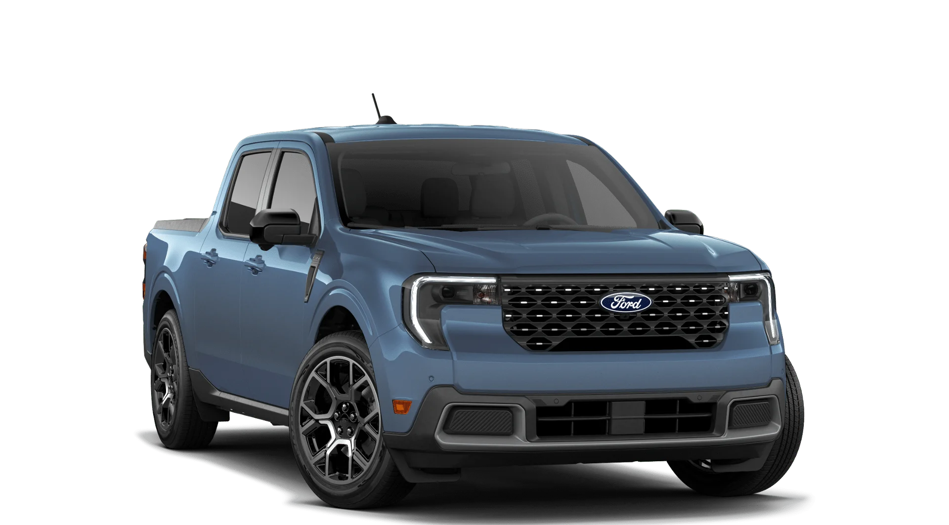 New 2026 Azure Gray Metallic Tri-Coat Ford Lariat® image 4