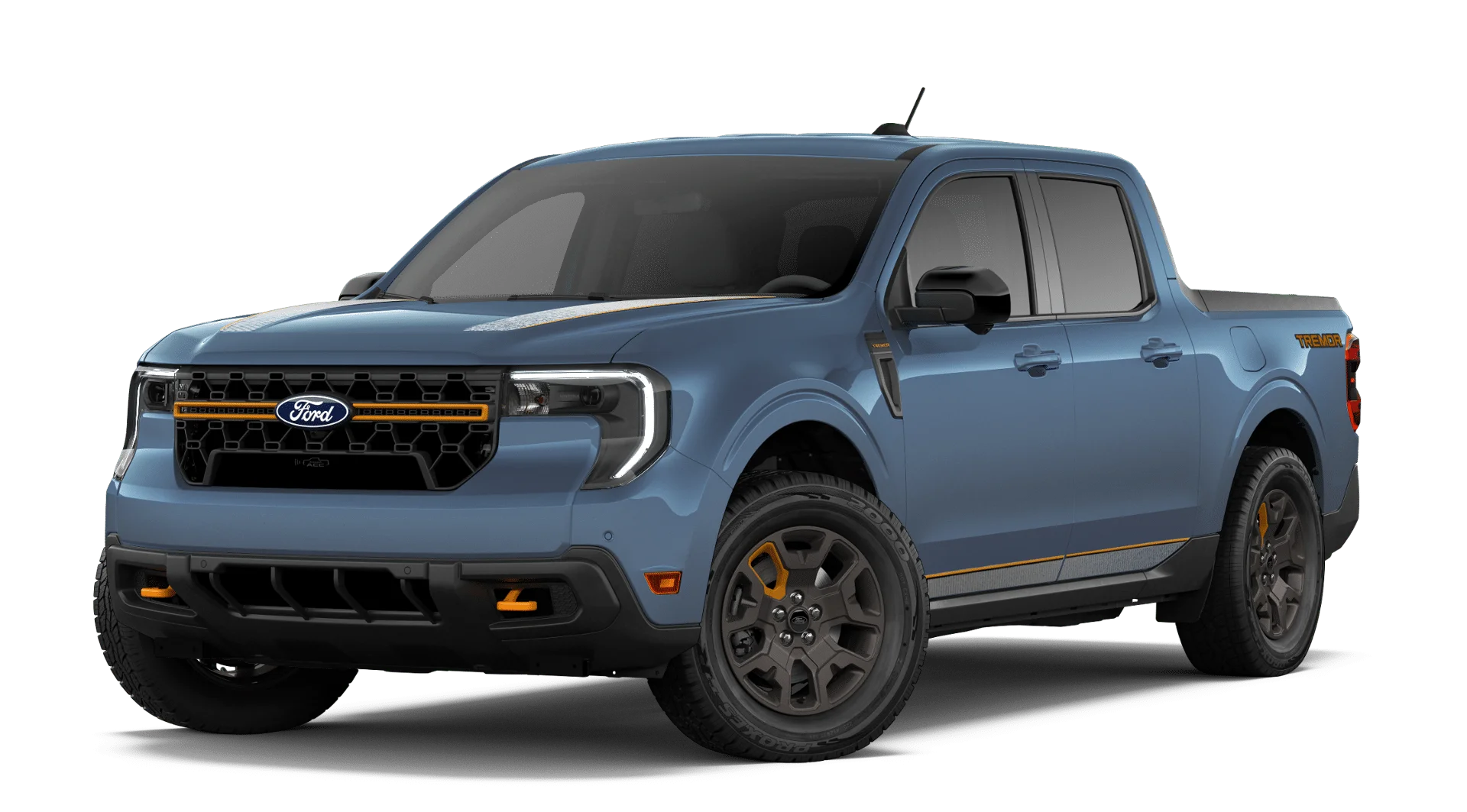 New 2026 Azure Gray Metallic Tri-Coat Ford Tremor image 1