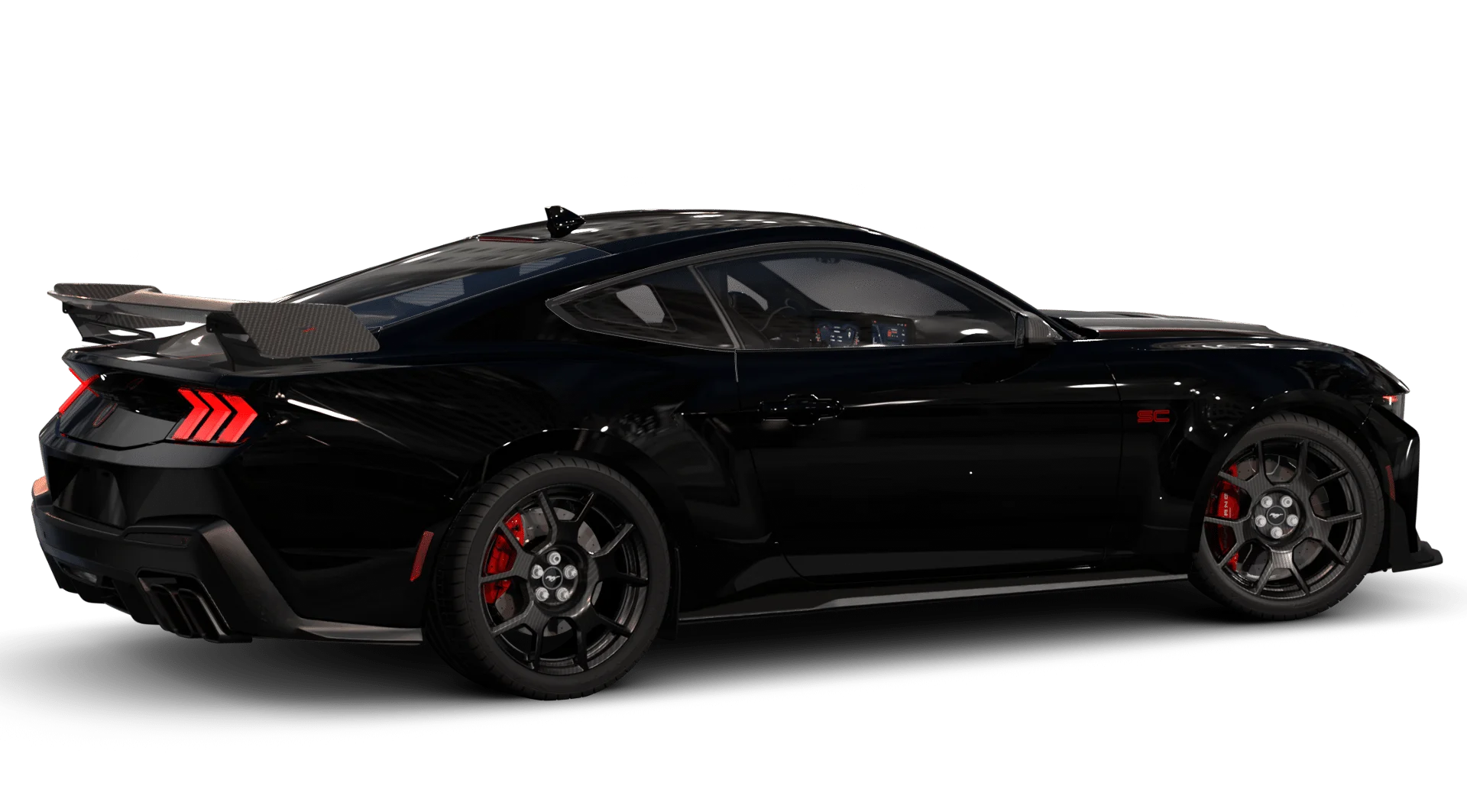 New 2026 Shadow Black Ford Dark Horse® SC image 3