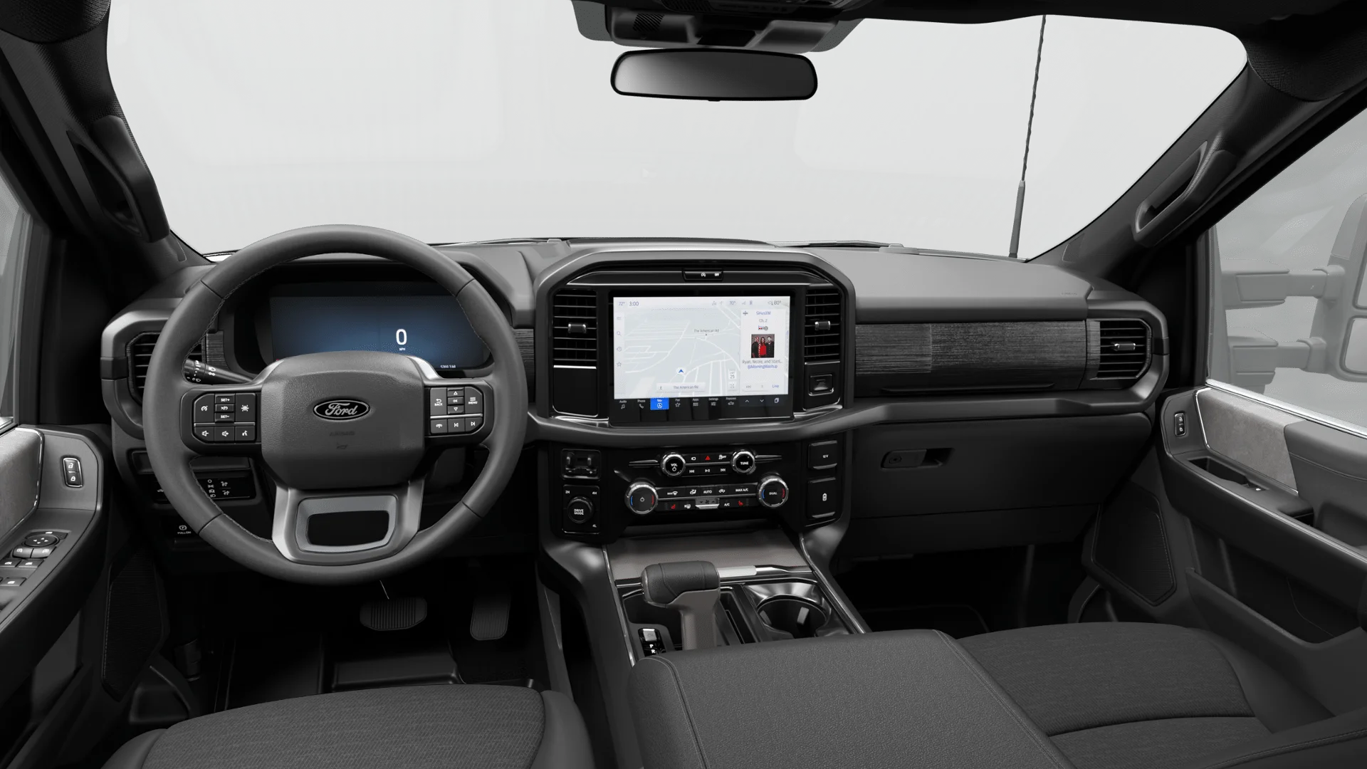 New 2026 Agate Black Metallic Ford XLT image 7