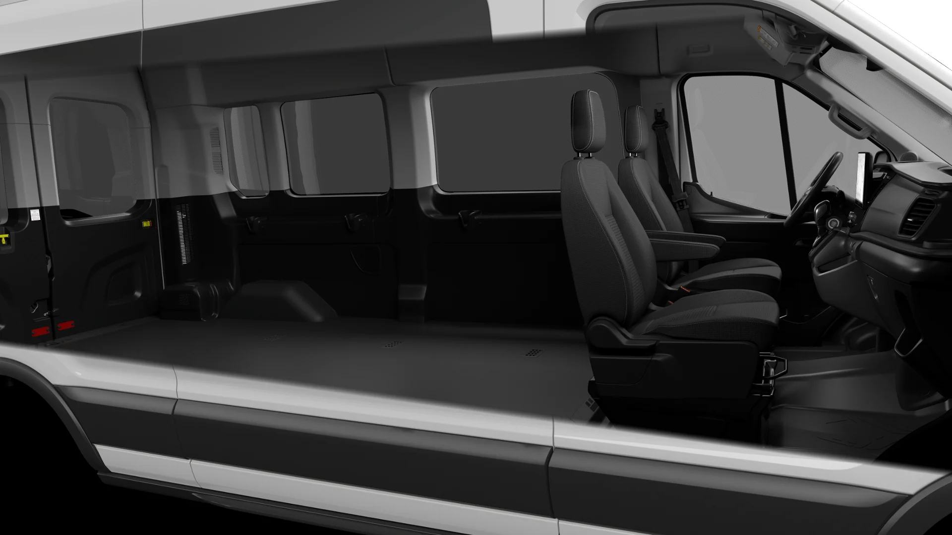 New 2027 Oxford White Ford Passenger Van XL image 6