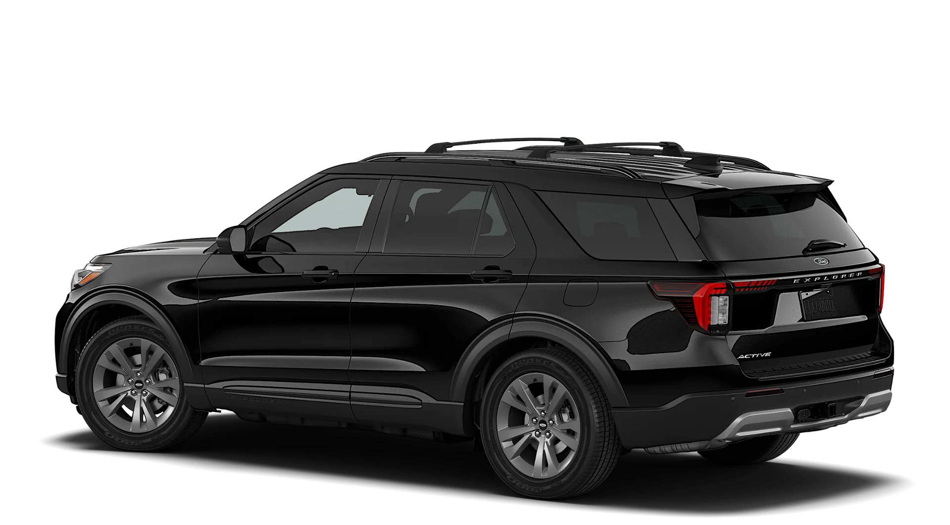 New 2026 Agate Black Metallic Ford Active image 2