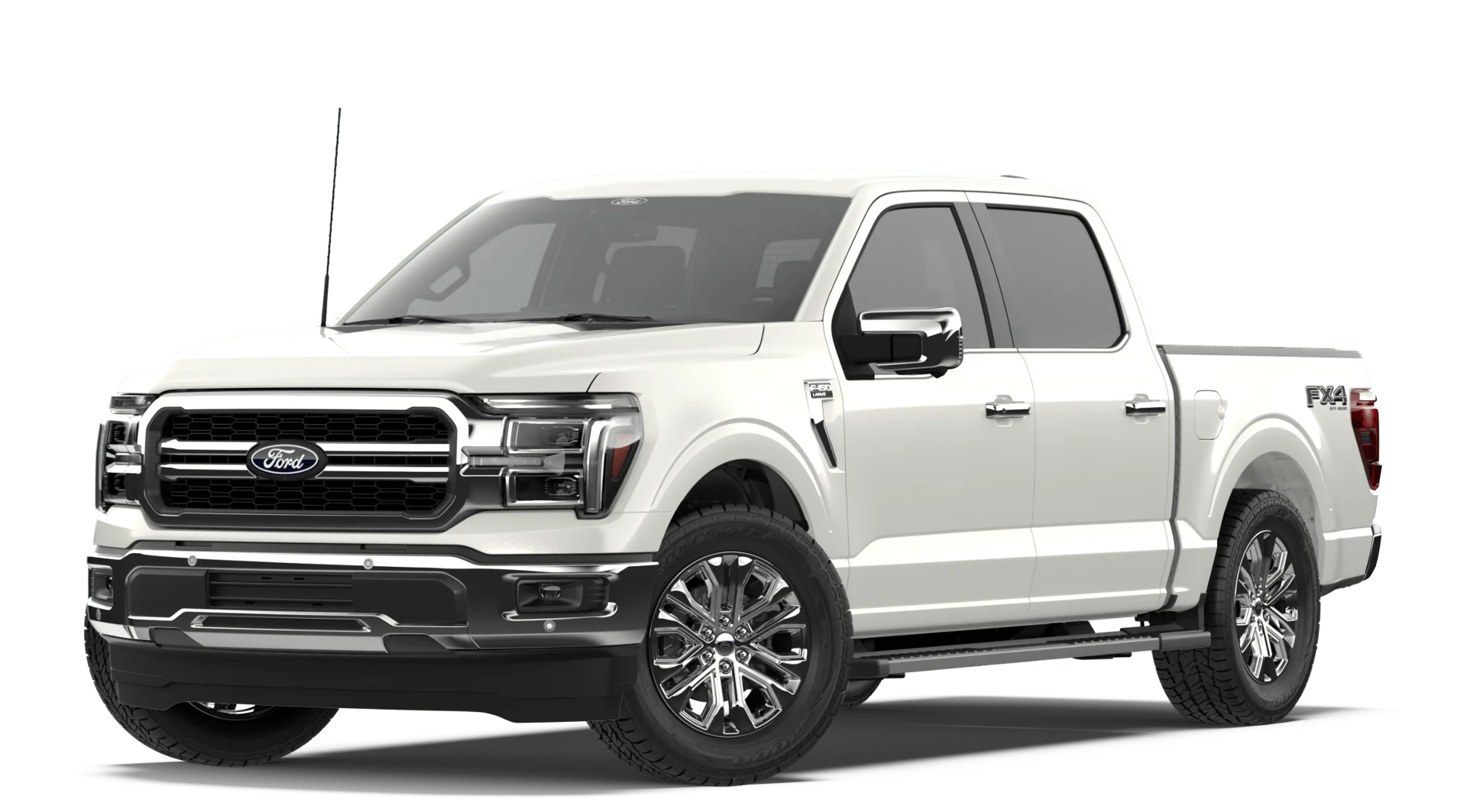 New 2026 Star White Metallic Tri-Coat Ford LARIAT image 45