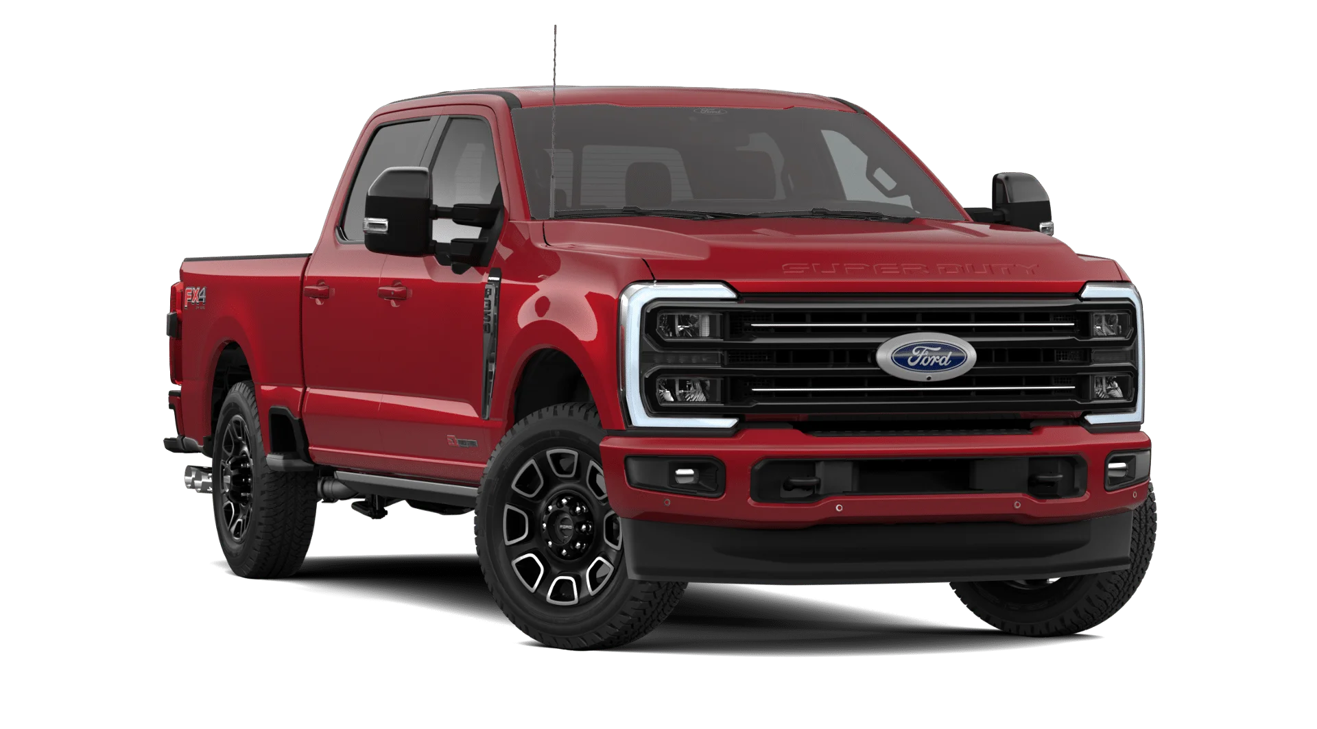 New 2026 Ruby Red Metallic Tinted Clearcoat Ford F-350® Platinum® image 44