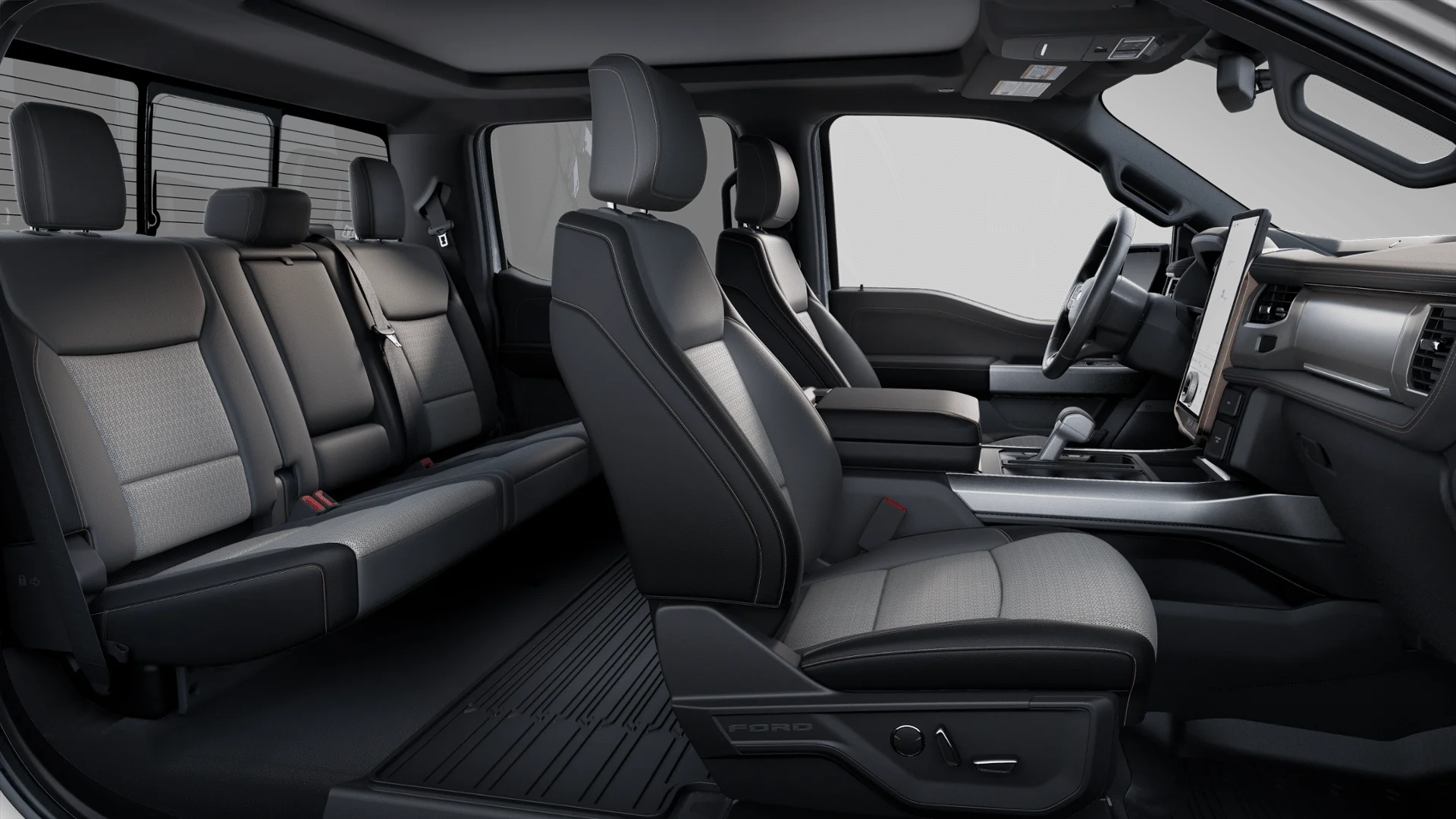 New 2025 Space White Metallic Ford Lariat image 50