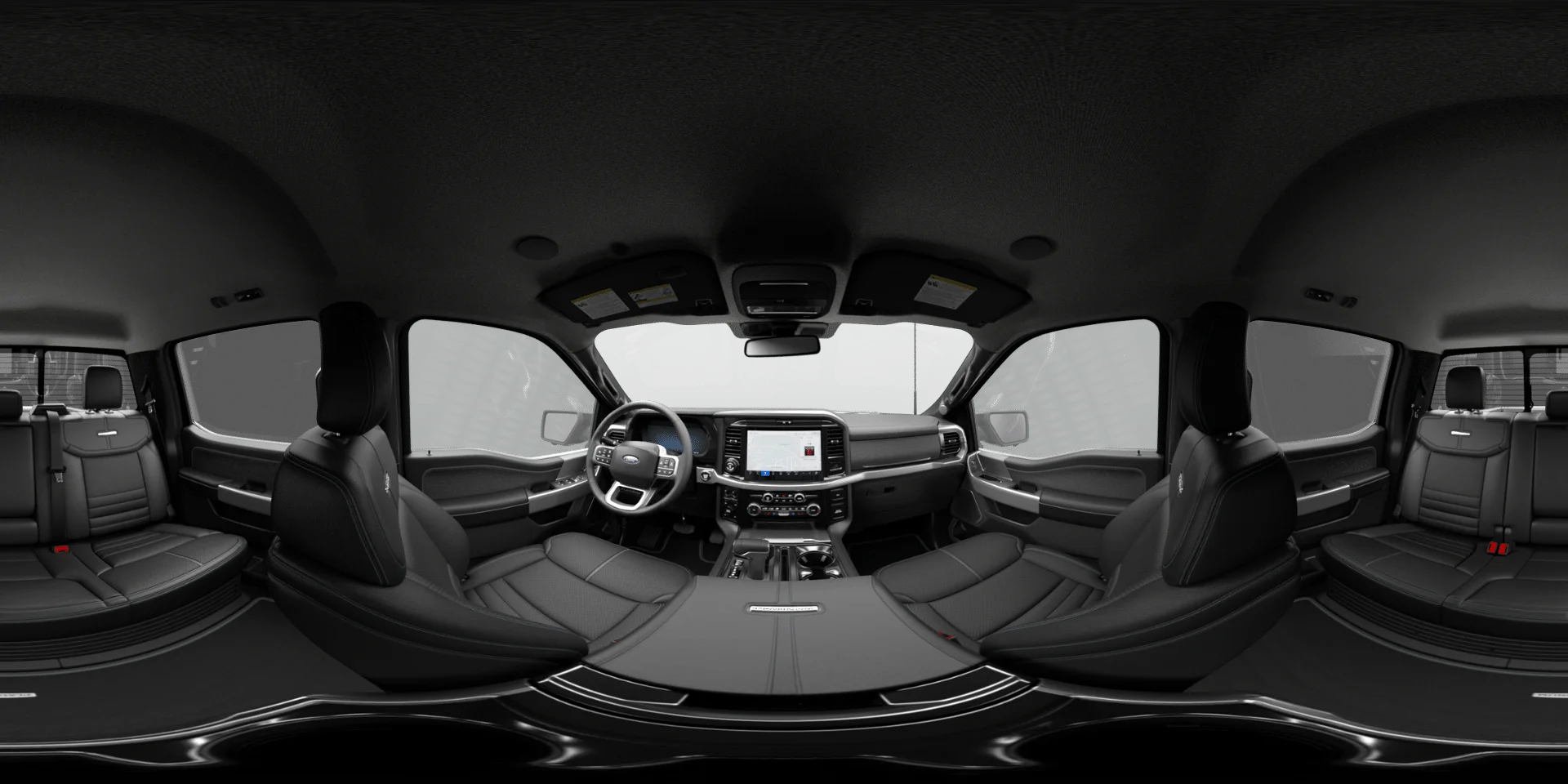 New 2026 Agate Black Metallic Ford Platinum image 58