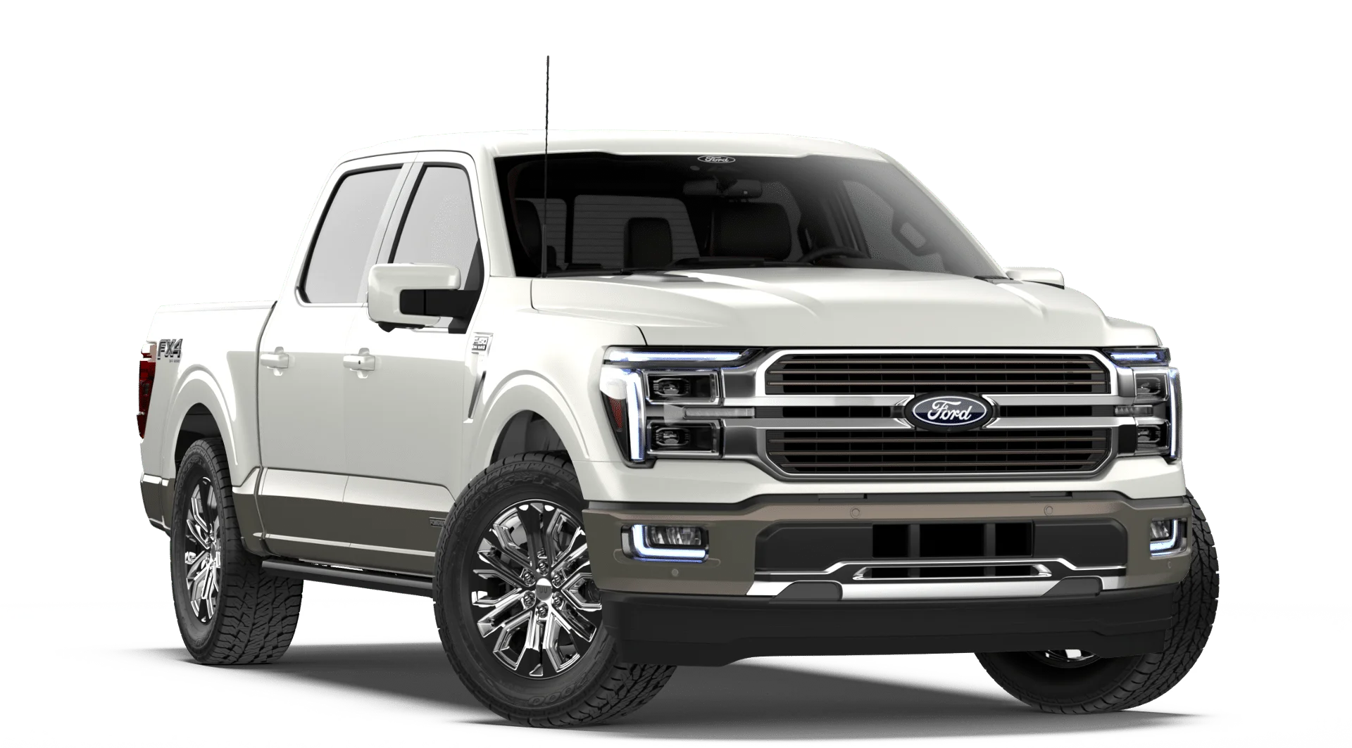 New 2026 Star White Metallic Tri-Coat Ford King Ranch image 16