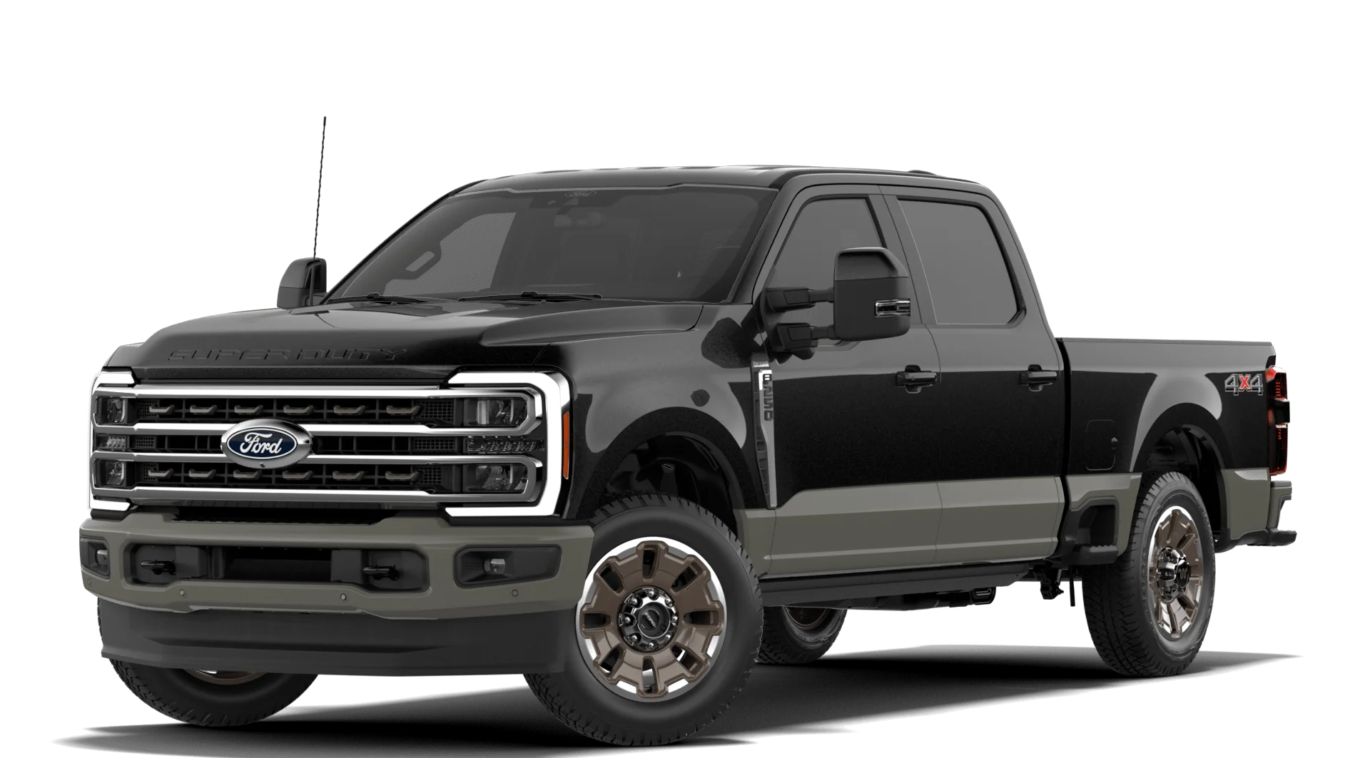 Agate Black Metallic 2027 Ford F-250 Super Duty Pickup Truck Four-Wheel Drive