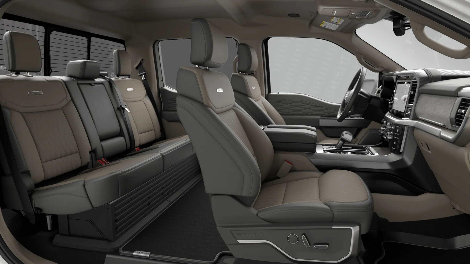 New 2026 Star White Metallic Tri-Coat Ford Platinum® image 74