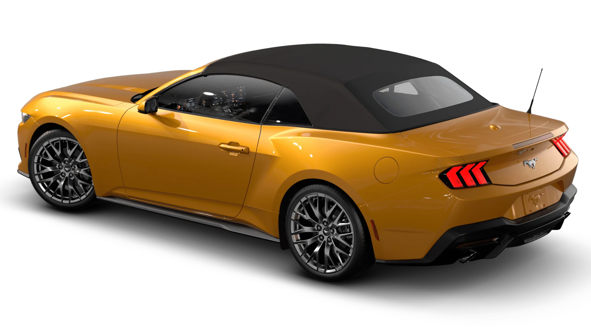 New 2026 Orange Fury Metallic Tri-coat Ford EcoBoost® Premium Convertible image 44