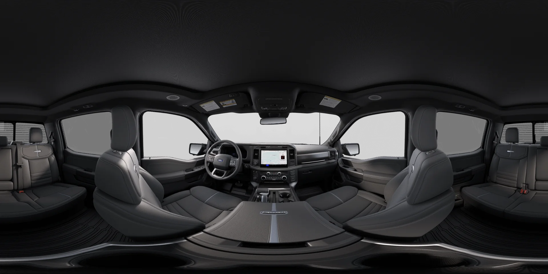 New 2025 Agate Black Metallic Ford Platinum® image 52