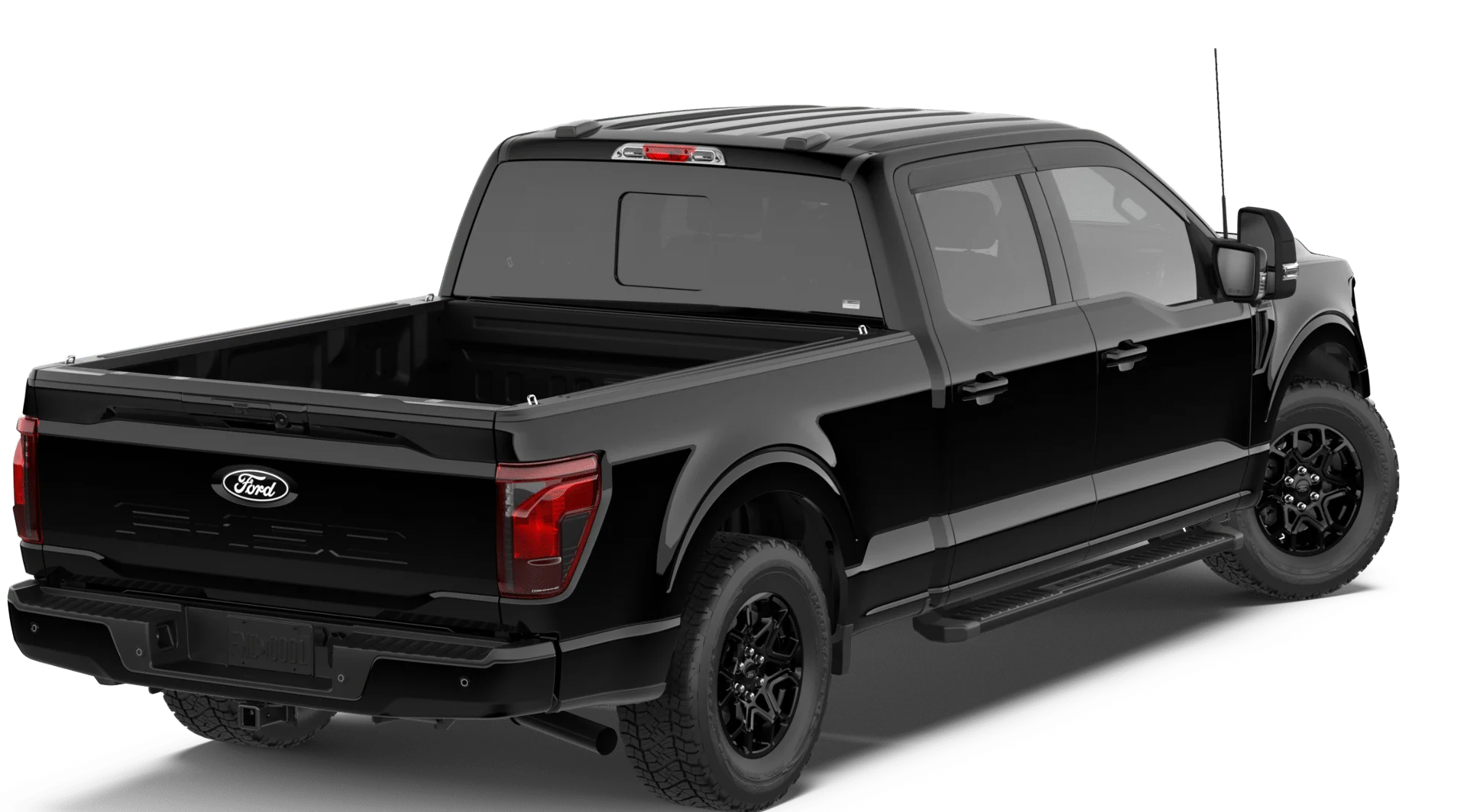 New 2026 Agate Black Metallic Ford XLT image 3