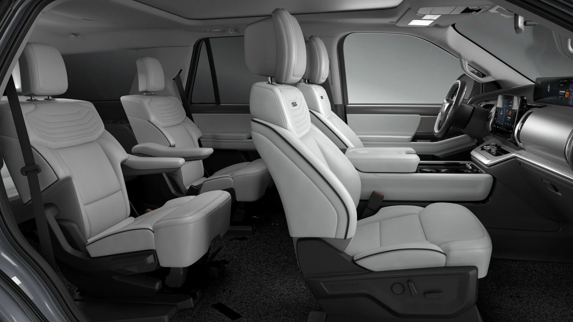 New 2027 Glacier Gray Metallic Tri-Coat Ford Platinum image 52