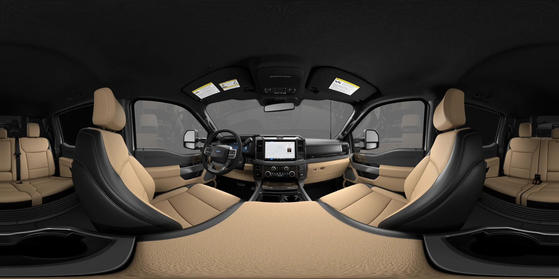 New 2027 Star White Metallic Tri-Coat Ford F-250® Lariat® image 8