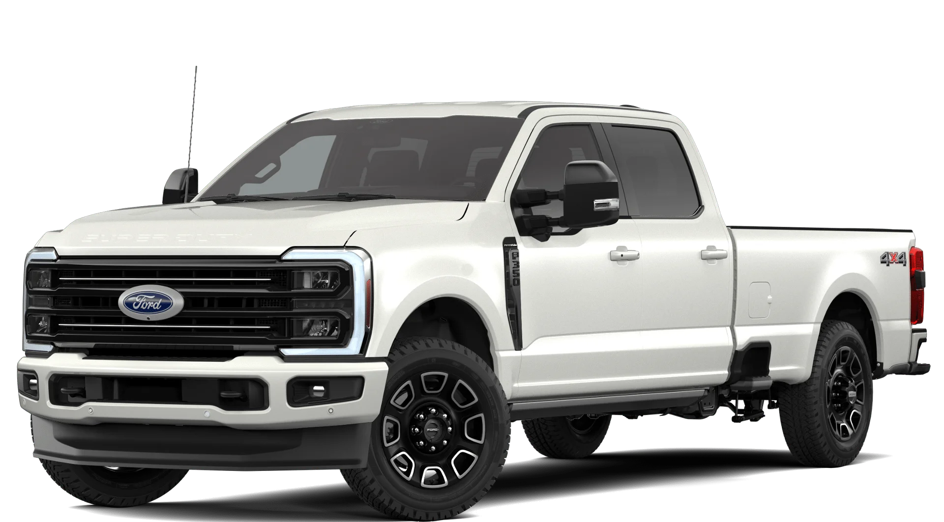 New 2026 Star White Metallic Tri-Coat Ford F-350® Platinum® image 1