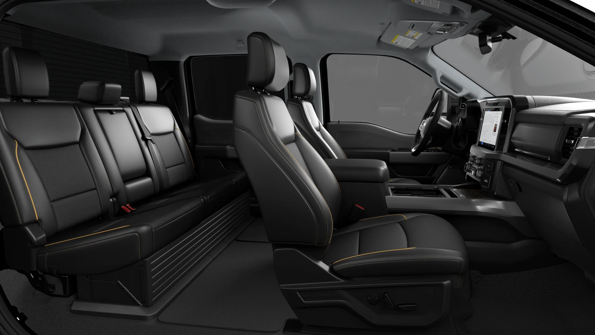 New 2027 Agate Black Metallic Ford Lariat image 6