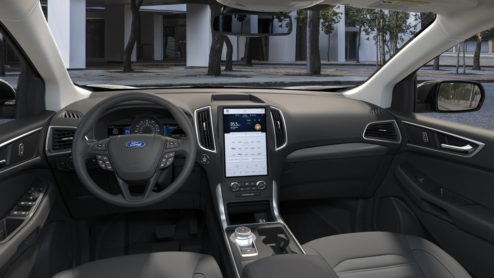 New 2024 Agate Black Metallic Ford SE image 7