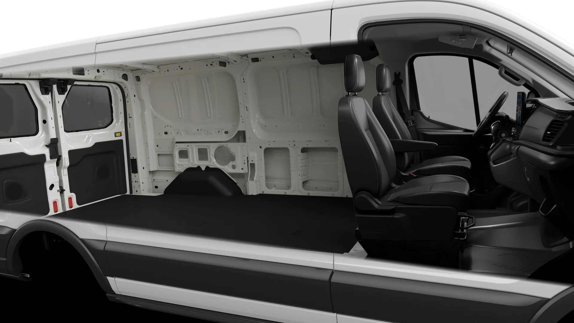 New 2026 Oxford White Ford Cargo Van image 75