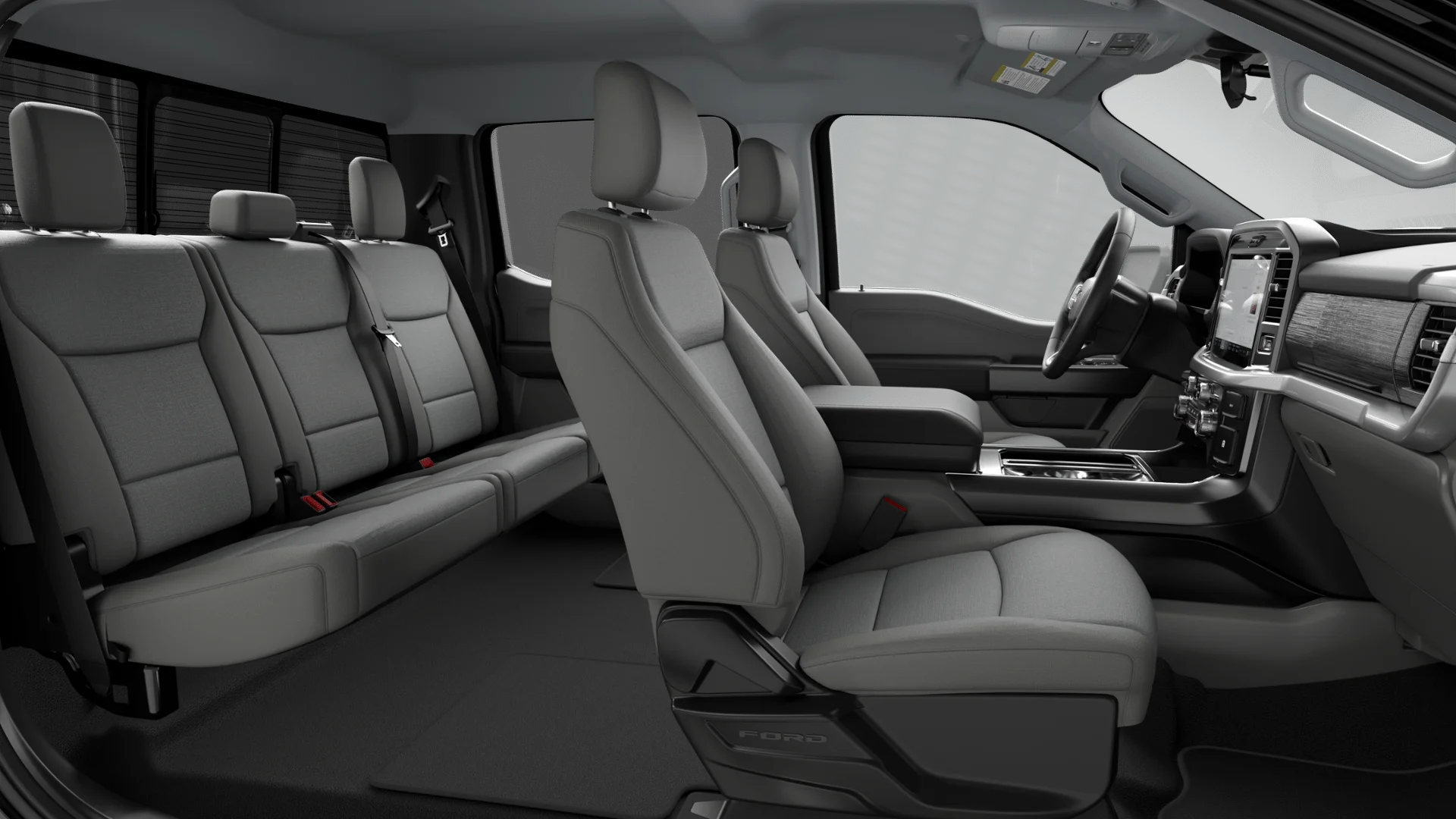 New 2026 Agate Black Metallic Ford XLT image 6