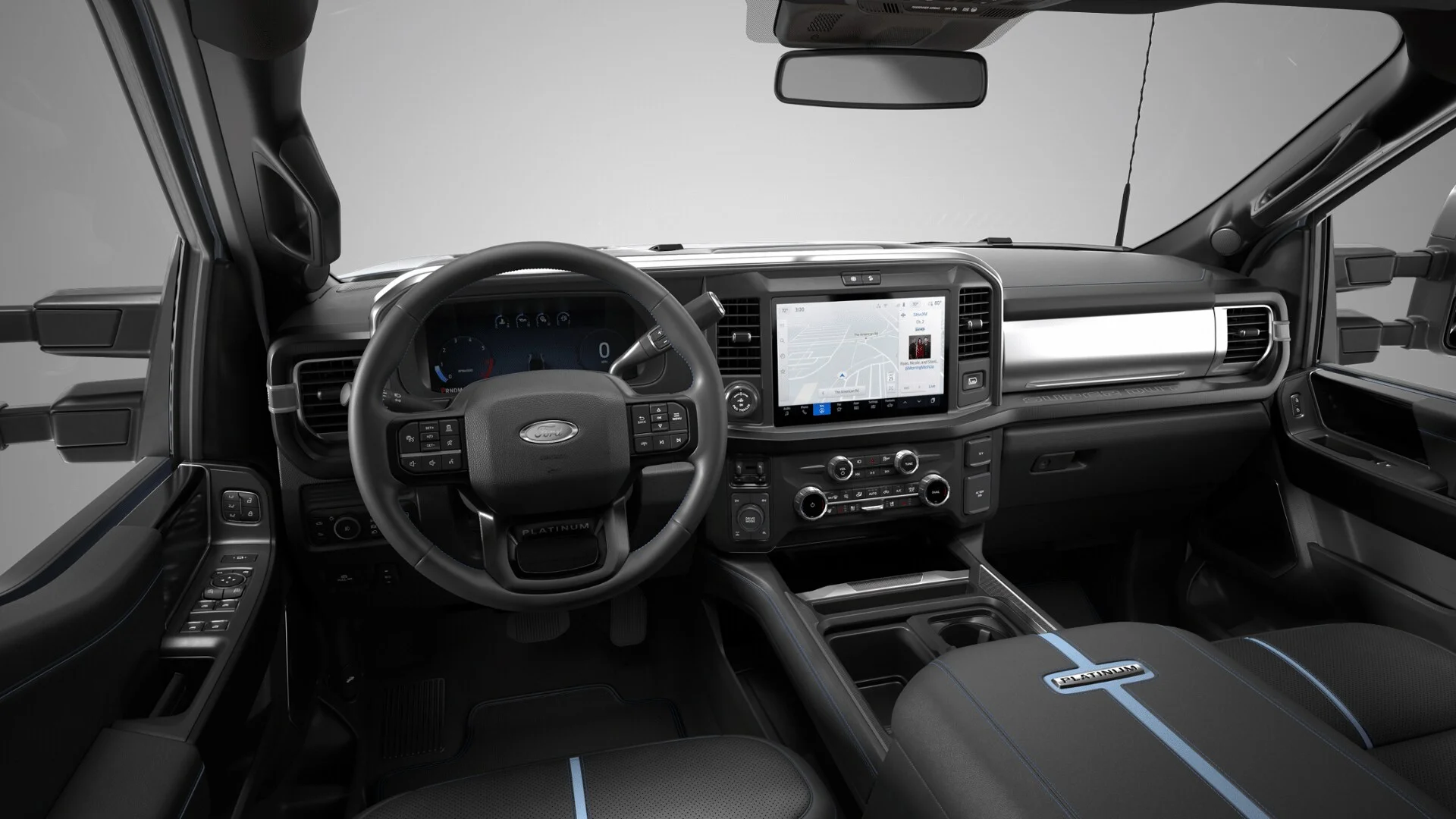 New 2026 Glacier Gray Metallic Tri-Coat Ford F-350® Platinum® image 29
