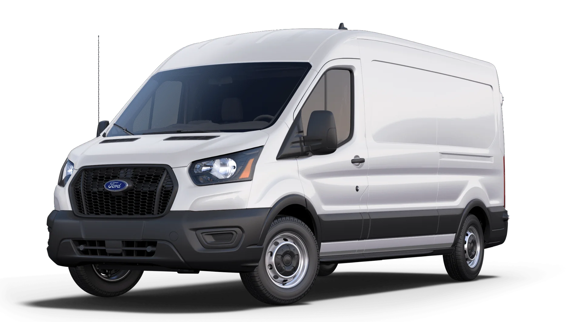 New 2025 Oxford White Ford Cargo Van image 1