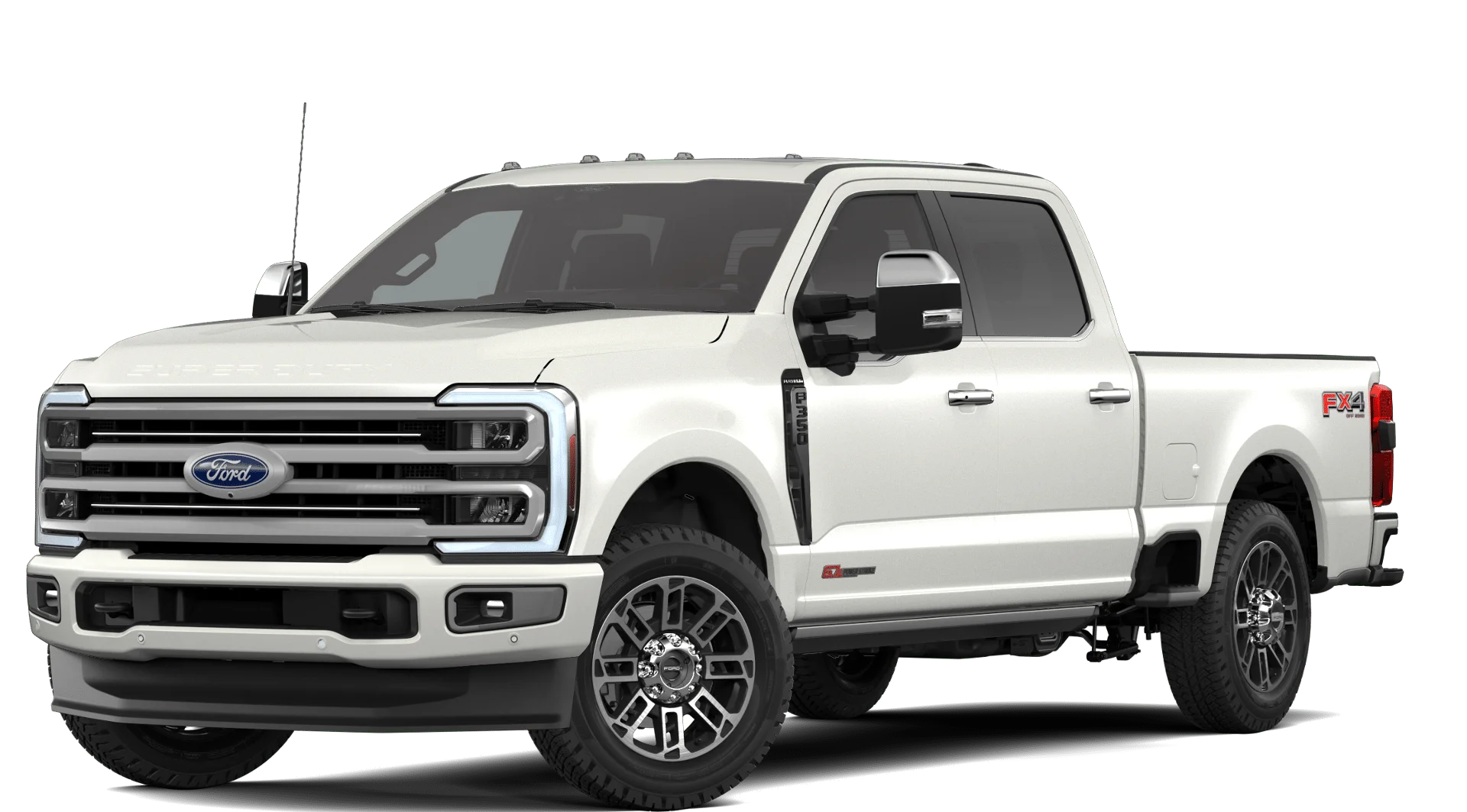 New 2026 Star White Metallic Tri-Coat Ford F-350® Platinum® image 1
