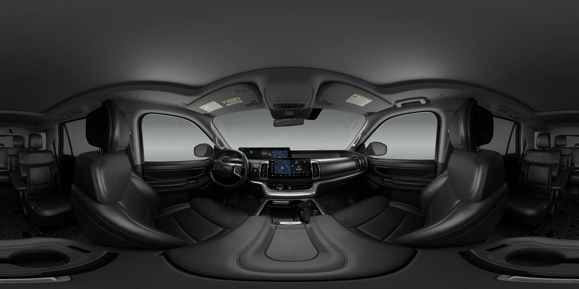 New 2027 Agate Black Metallic Ford Platinum image 82